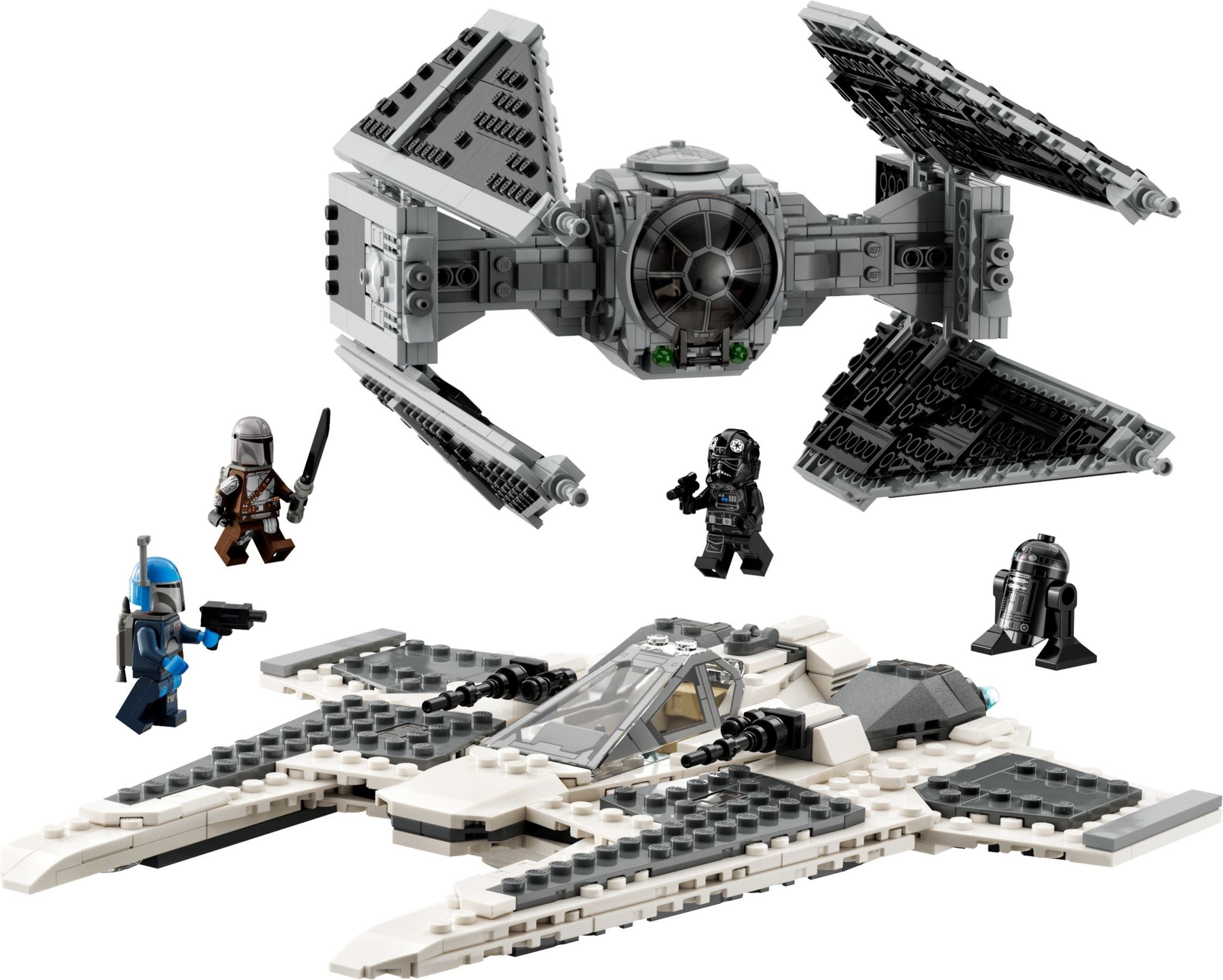 LEGO® Mandalorian Fang Fighter vs. TIE Interceptor™