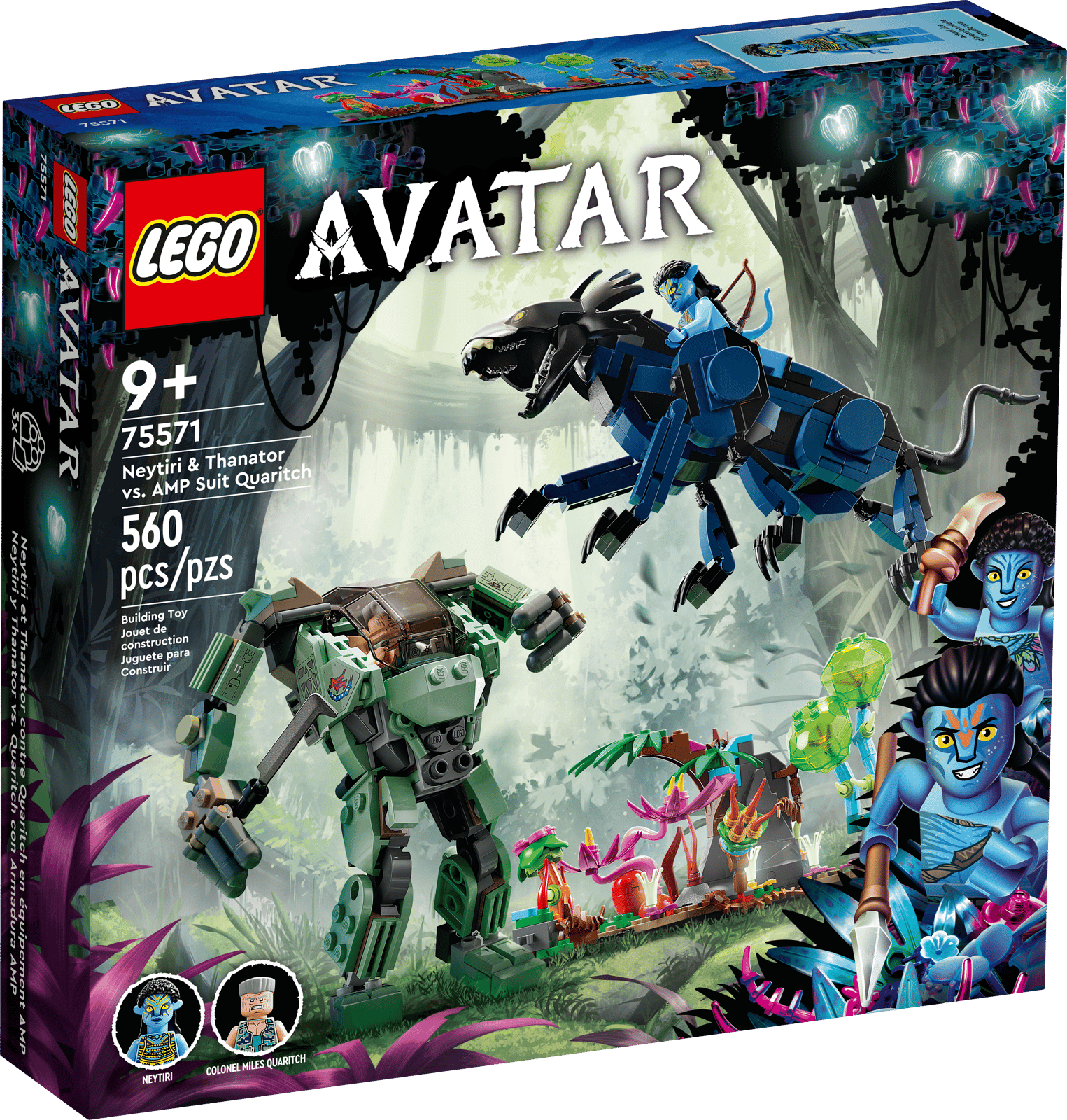 LEGO® Neytiri und Thanator vs. Quaritch im MPA