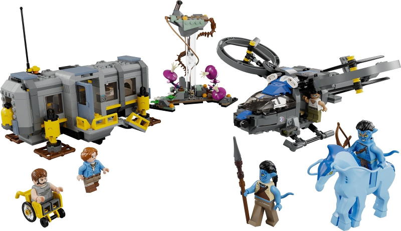 LEGO® Floating Mountains: Site 26 and RDA Samson
