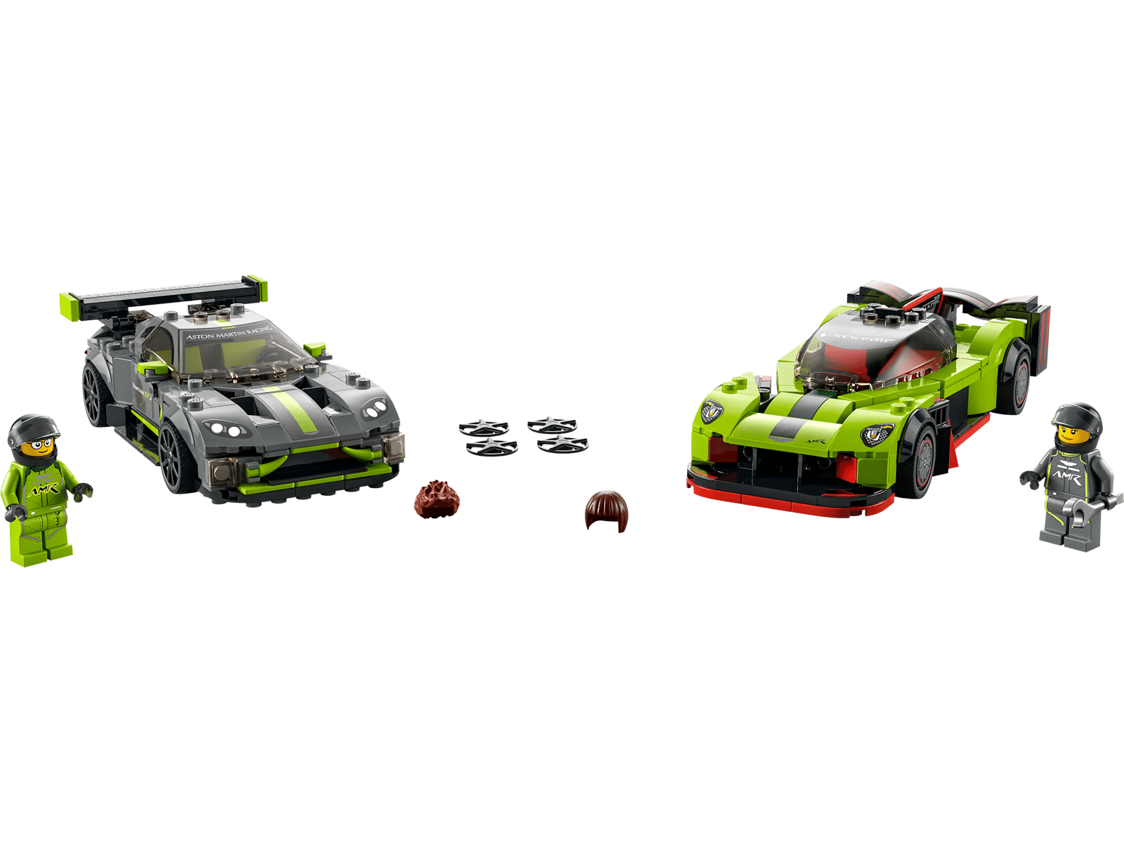 LEGO® Aston Martin Valkyrie AMR Pro & Aston Martin Vantage GT3