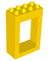 LEGO Duplo House & Yard - Door/Window Frame 2 x 4 x 5