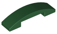 LEGO Slopes (modified) - Slanted curved 4 x 1 x 2/3 double