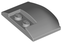 LEGO Plates (modified) - wedge 3 x 4 x 2/3 (triple curved)
