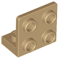 LEGO Plates (angle) - 1 x 2 to 2 x 2 (inverted)