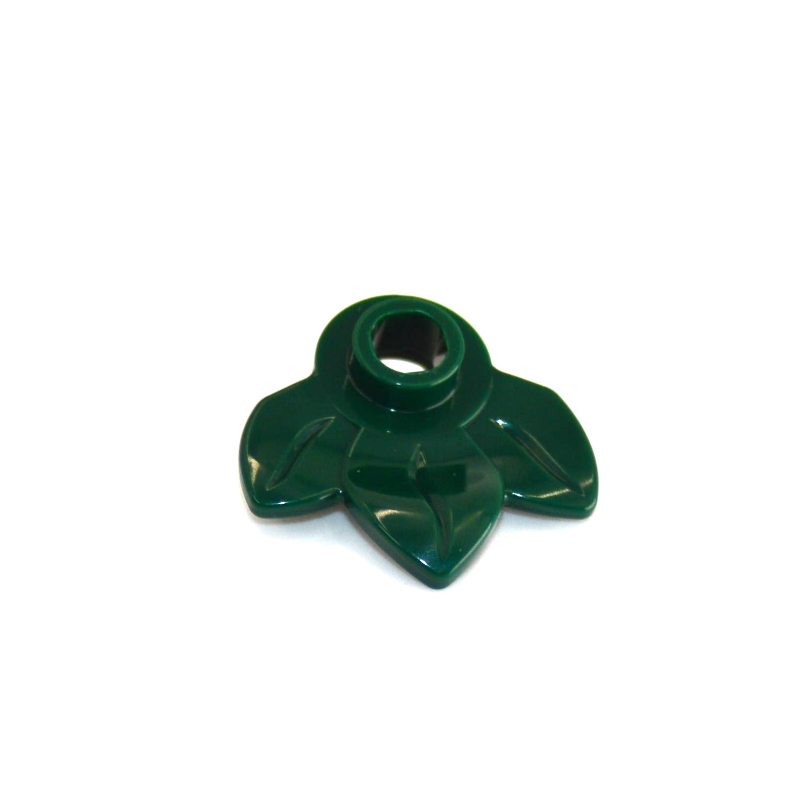 LEGO Pflanze Rundplatte 1 x 1 mit 3 Blätter (32607) – Farbe wählbar – 24 Farben