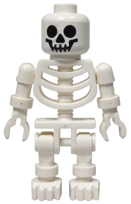 LEGO Minifigur Skeleton with Standard Skull (gen001)