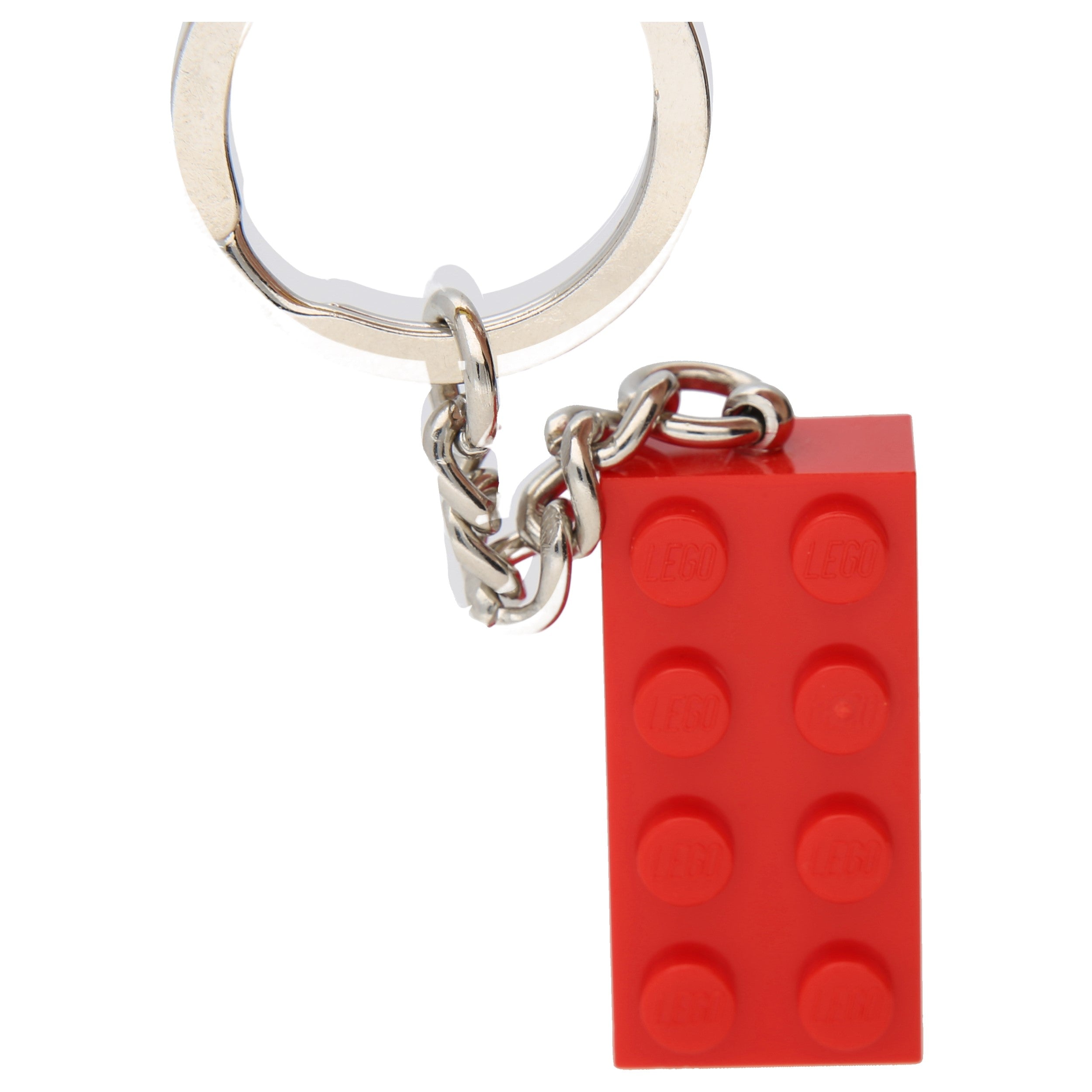 LEGO keychain (Bricks) - 2 x 4 (Red)