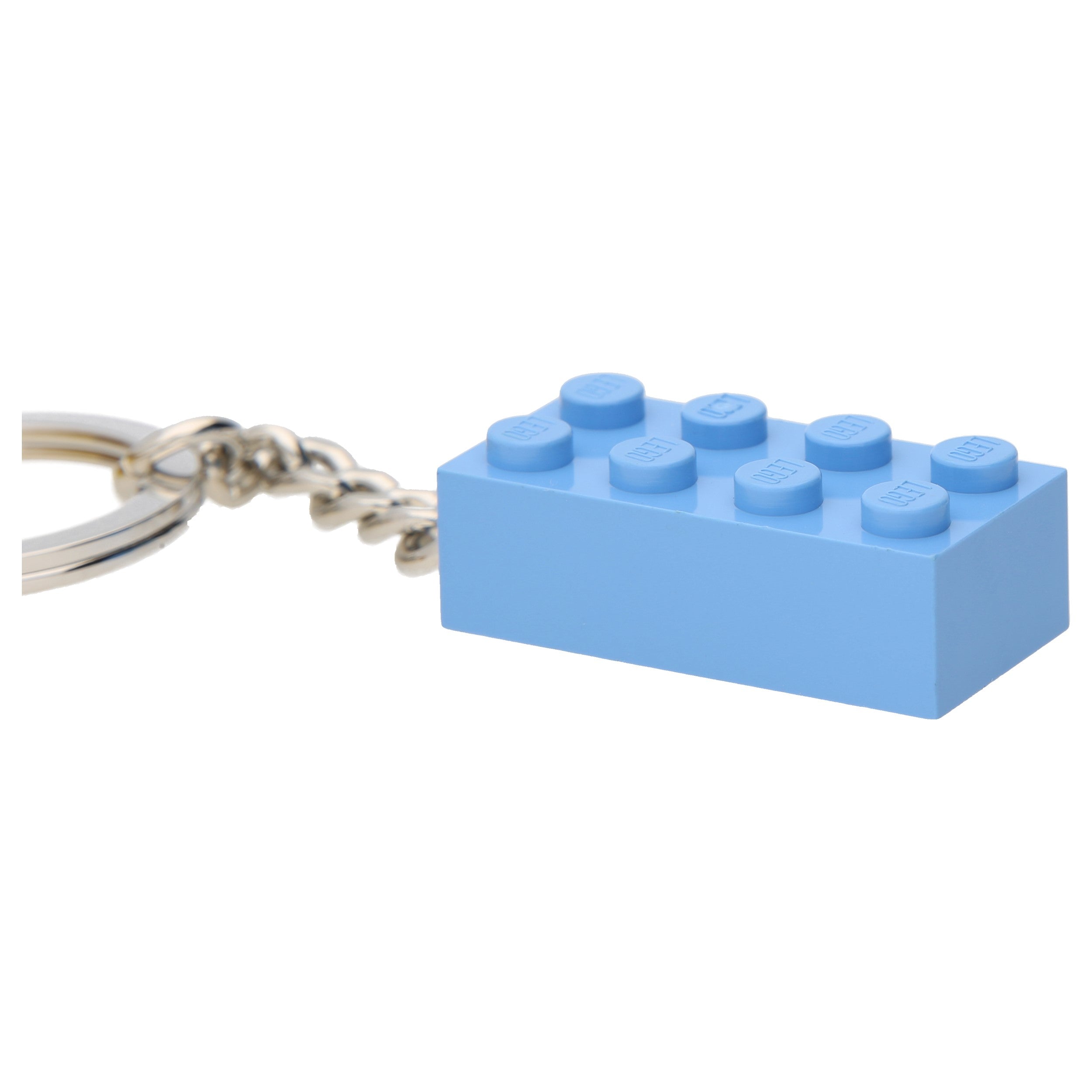 LEGO keychain (Bricks) - 2 x 4 (medium blue)