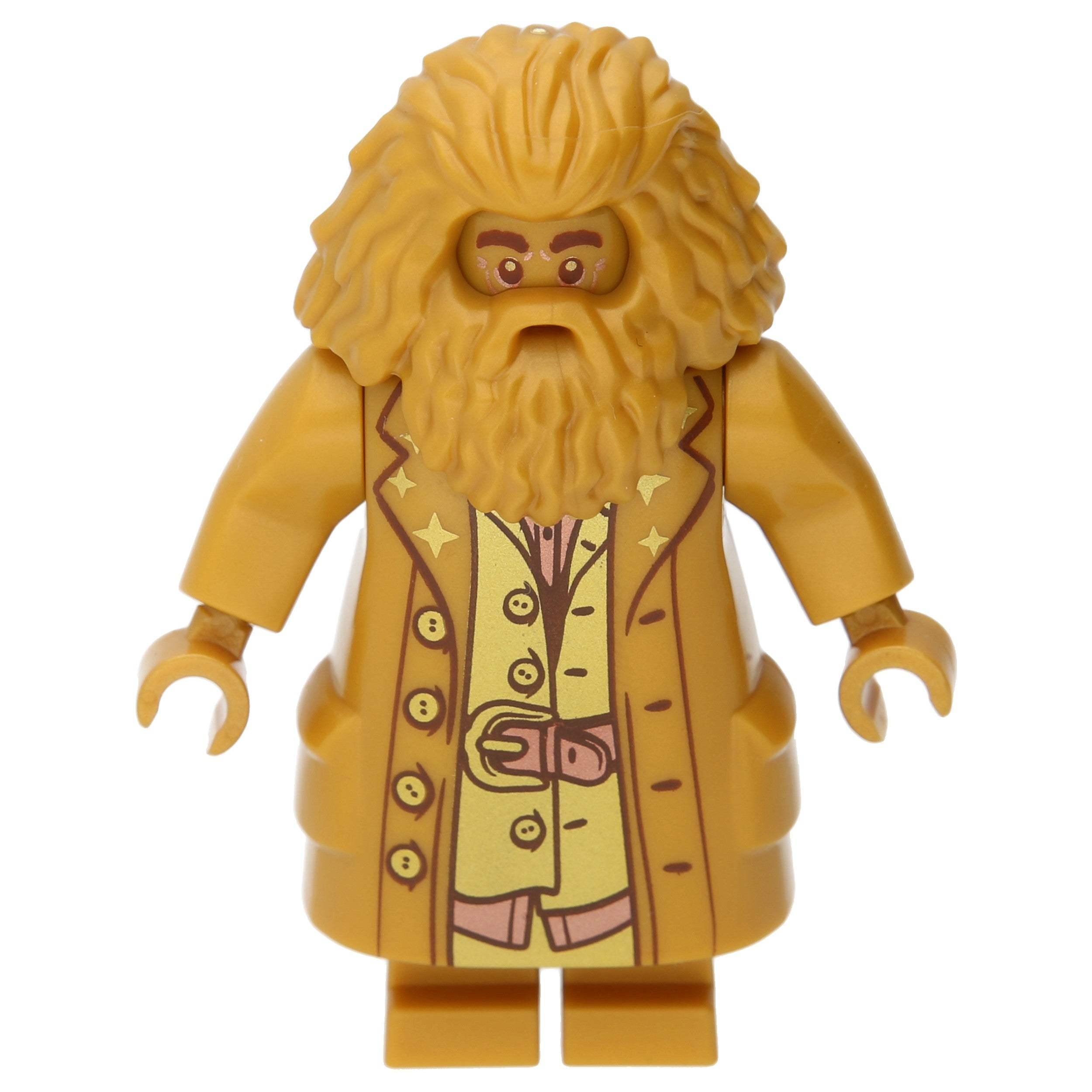 LEGO Harry Potter Minifigures - Rubeus Hagrid in Pearl Gold (20th anniversary)