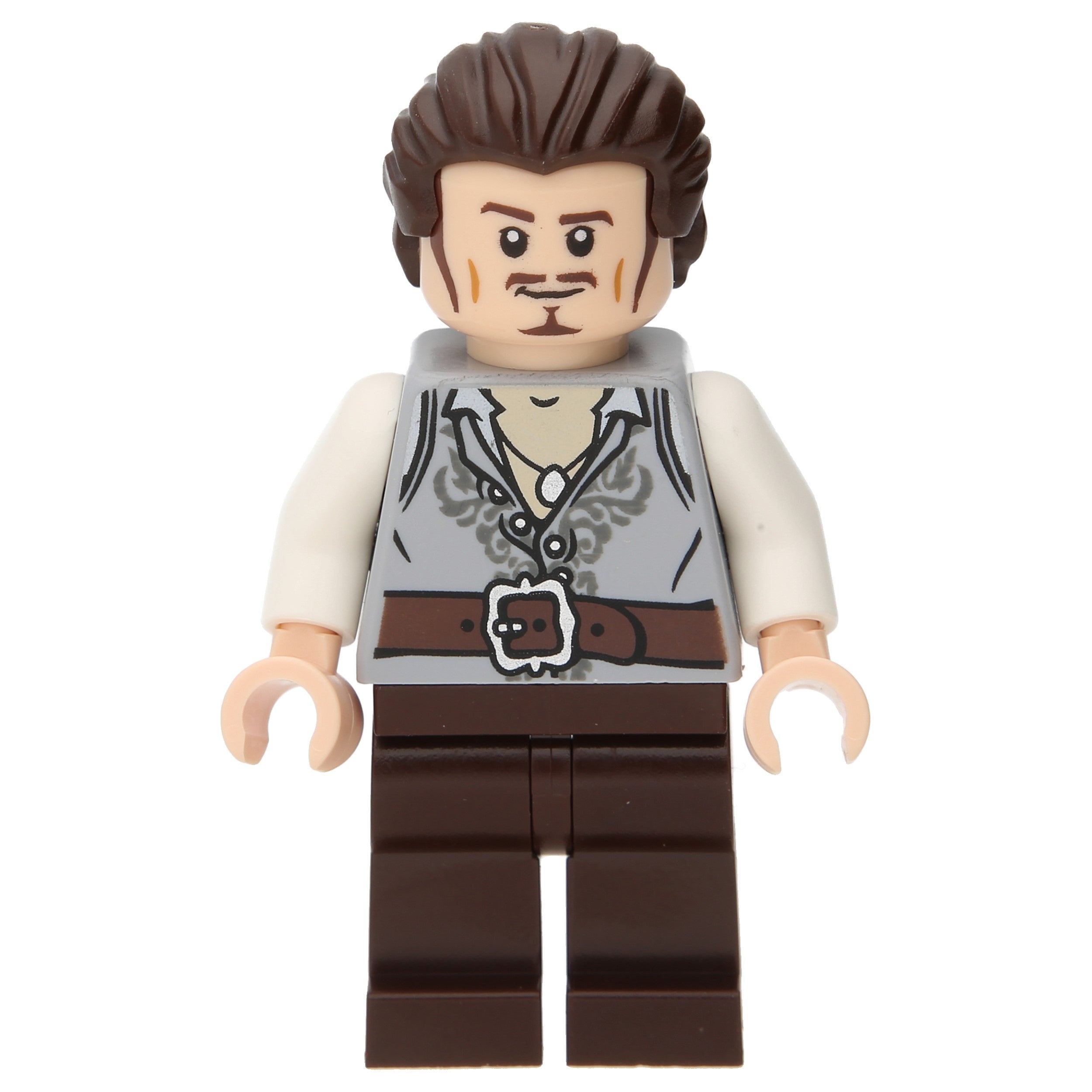 LEGO Minifigur Will Turner mit doppelseitigem Kopf (poc026) – neu