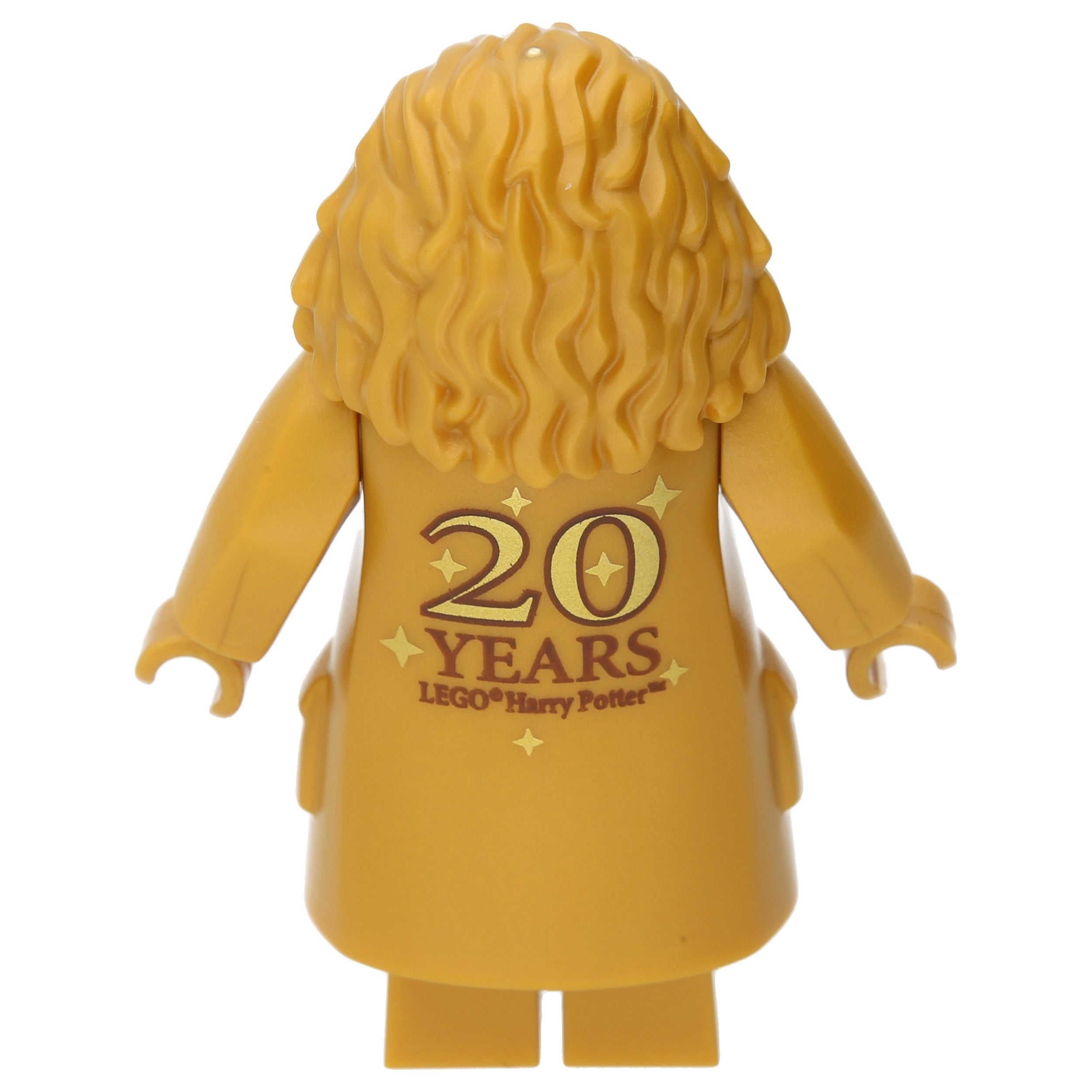 LEGO Harry Potter Minifigures - Rubeus Hagrid in Pearl Gold (20th anniversary)