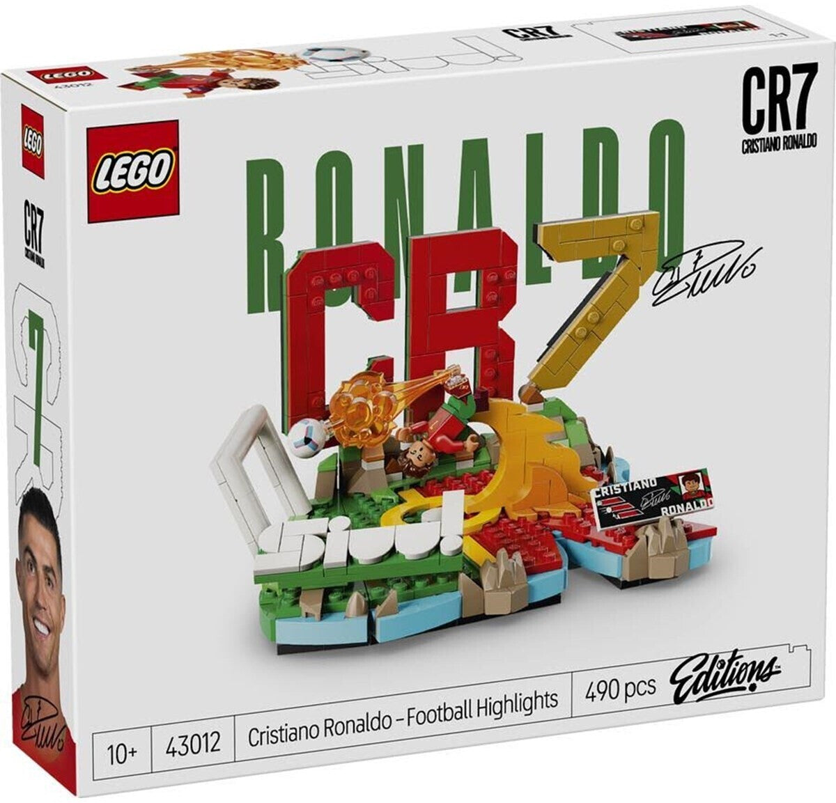 LEGO Sets - Cristiano Ronaldo - Soccer Highlights 43012