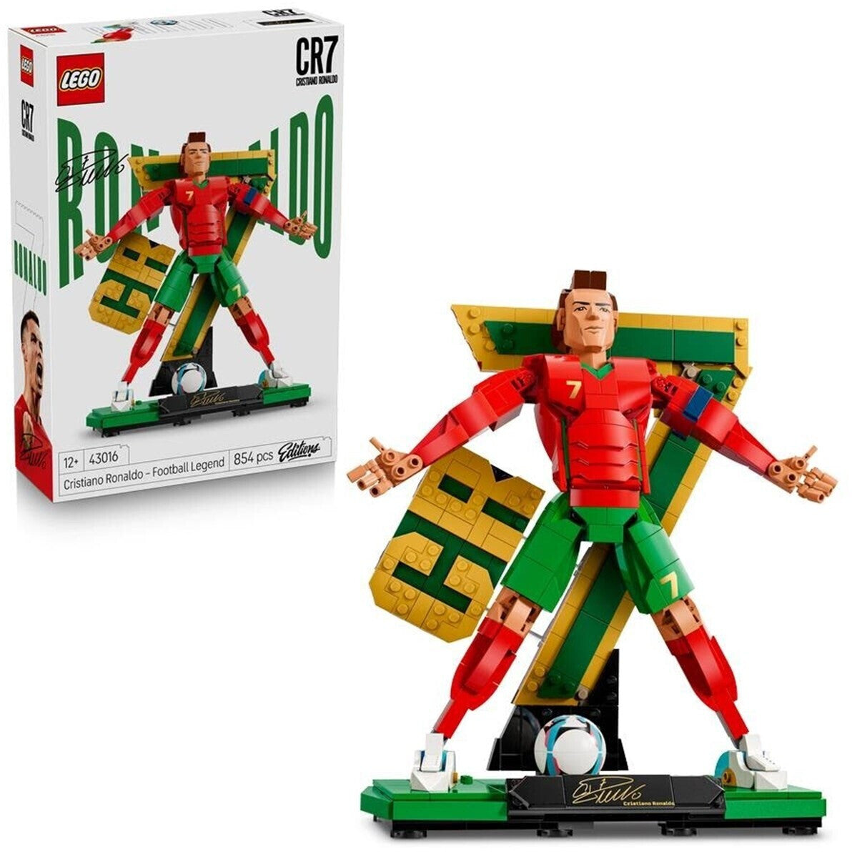 LEGO Sets - Cristiano Ronaldo - Soccer Legend 43016