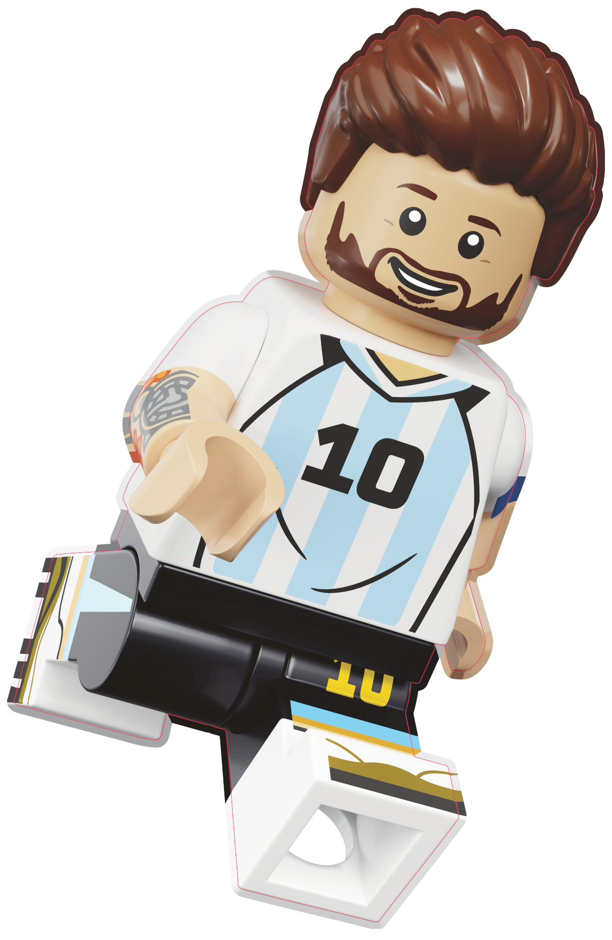 LEGO Minifigur Lionel Messi (edi002) – neu
