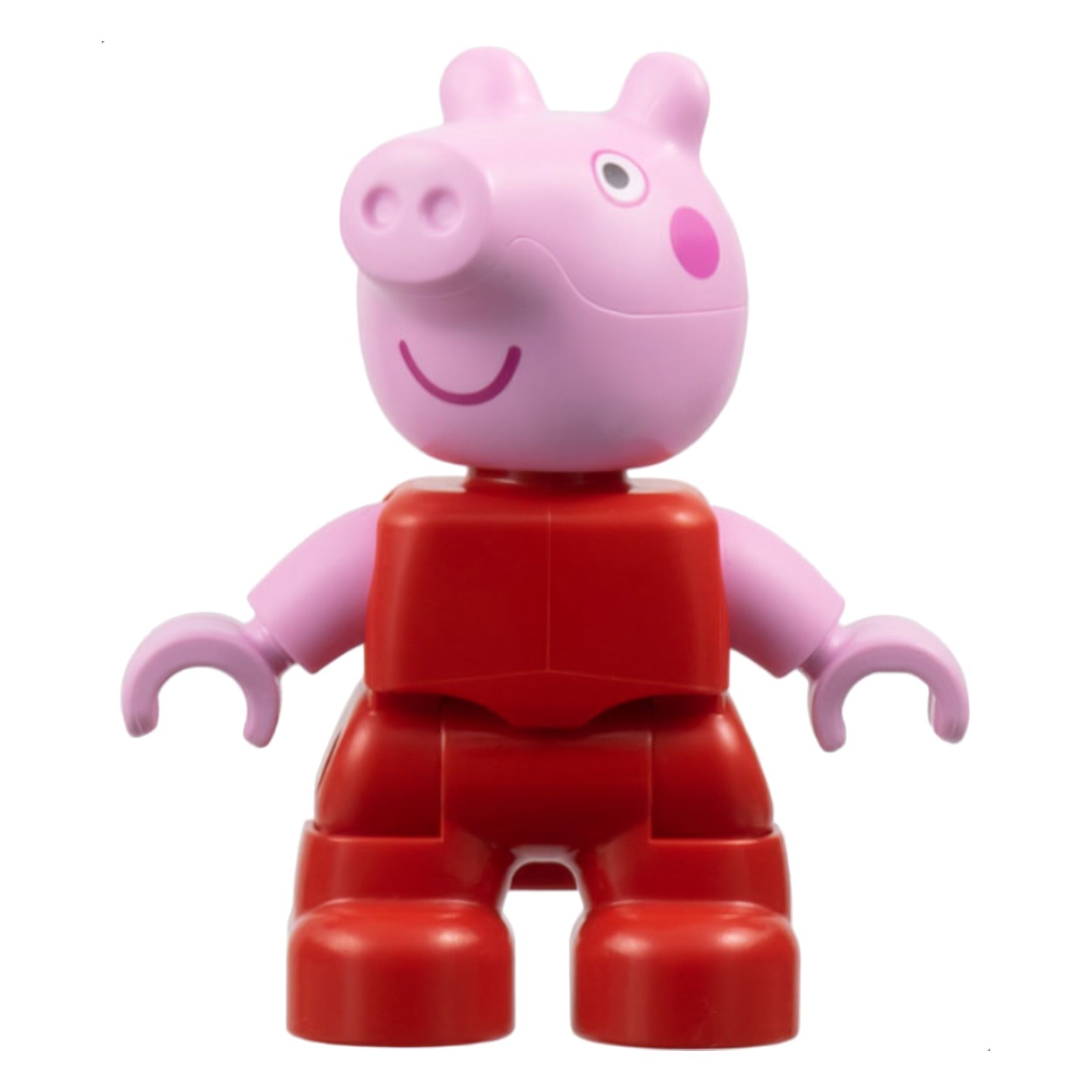 LEGO Minifigur Duplo Figure Lego Ville, Peppa Pig - Red Plain (47205pb114)