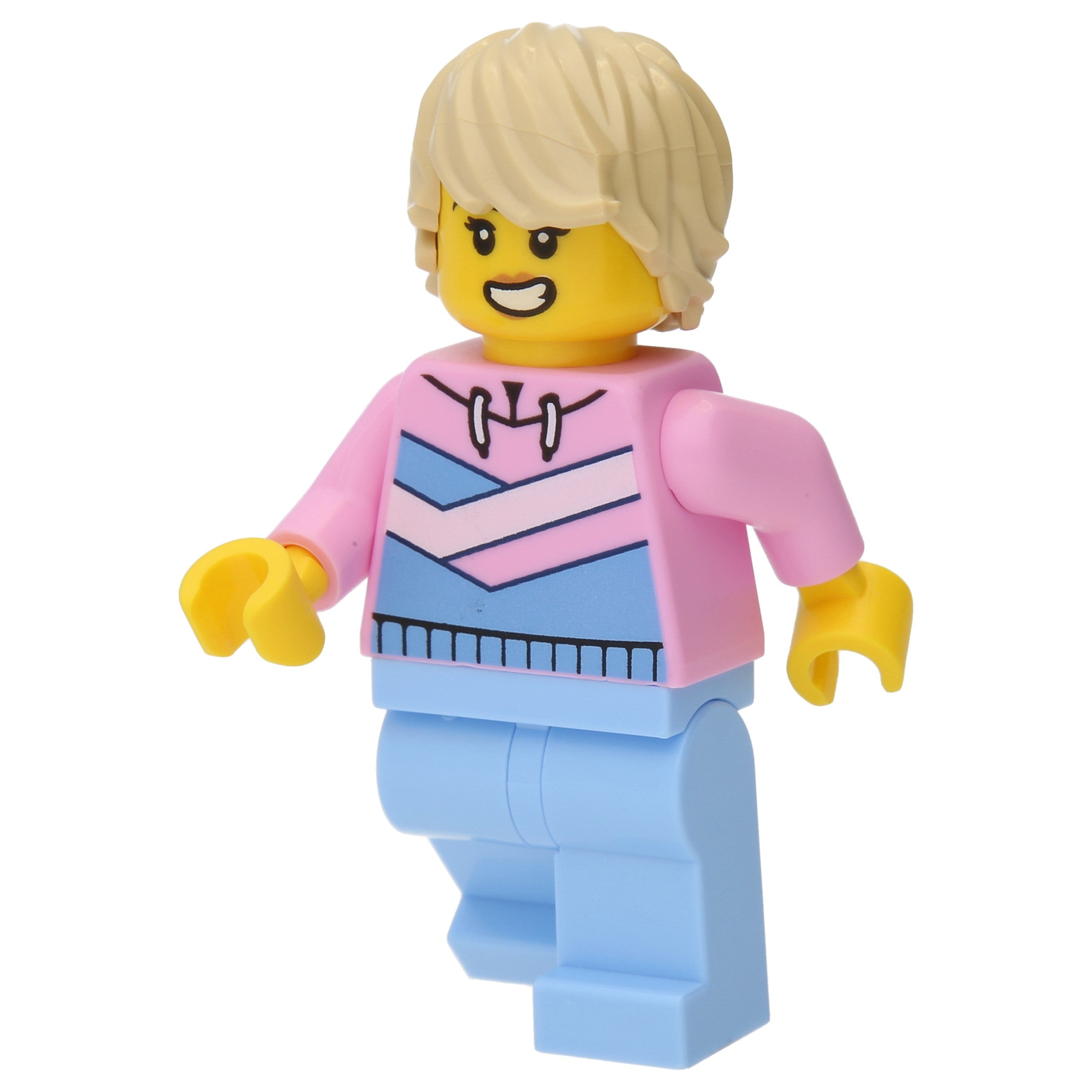 LEGO Minifigur Tuk Tuk Driver - Female, Bright Pink Hoodie, Bright (cty1642)