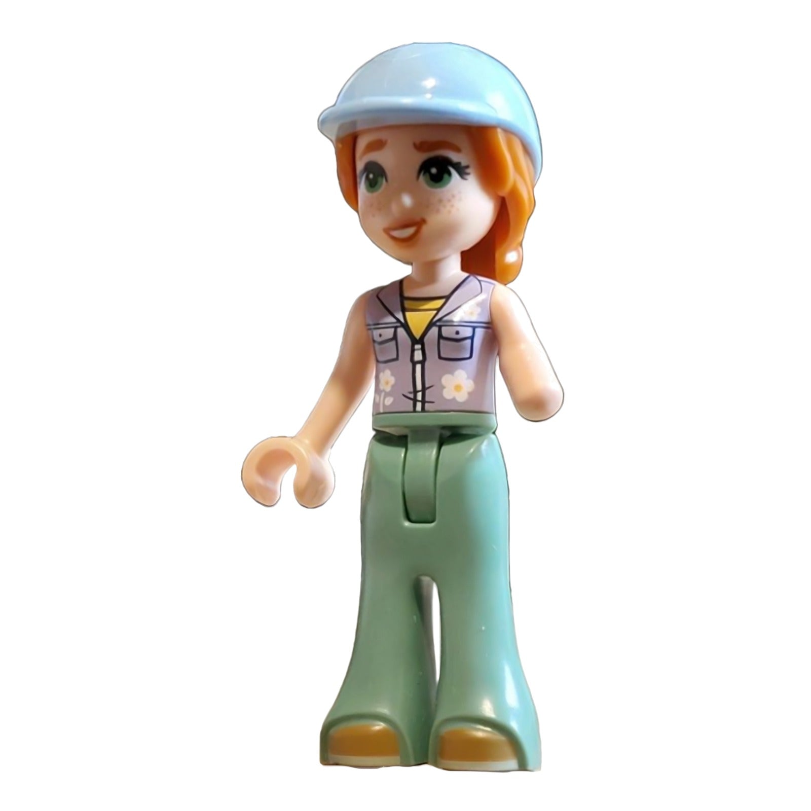 LEGO Minifigur Friends Autumn - Lavender Sleeveless Jacket with (frnd0779)