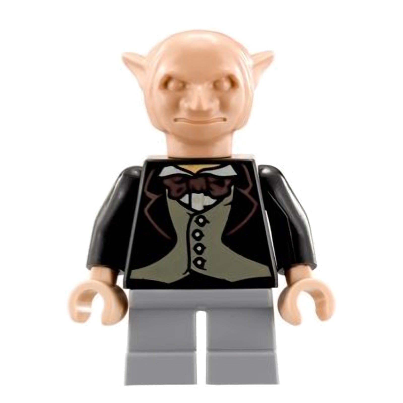 LEGO Minifigur Goblin, Light Bluish Gray Legs – Harry Potter (hp117) – neu