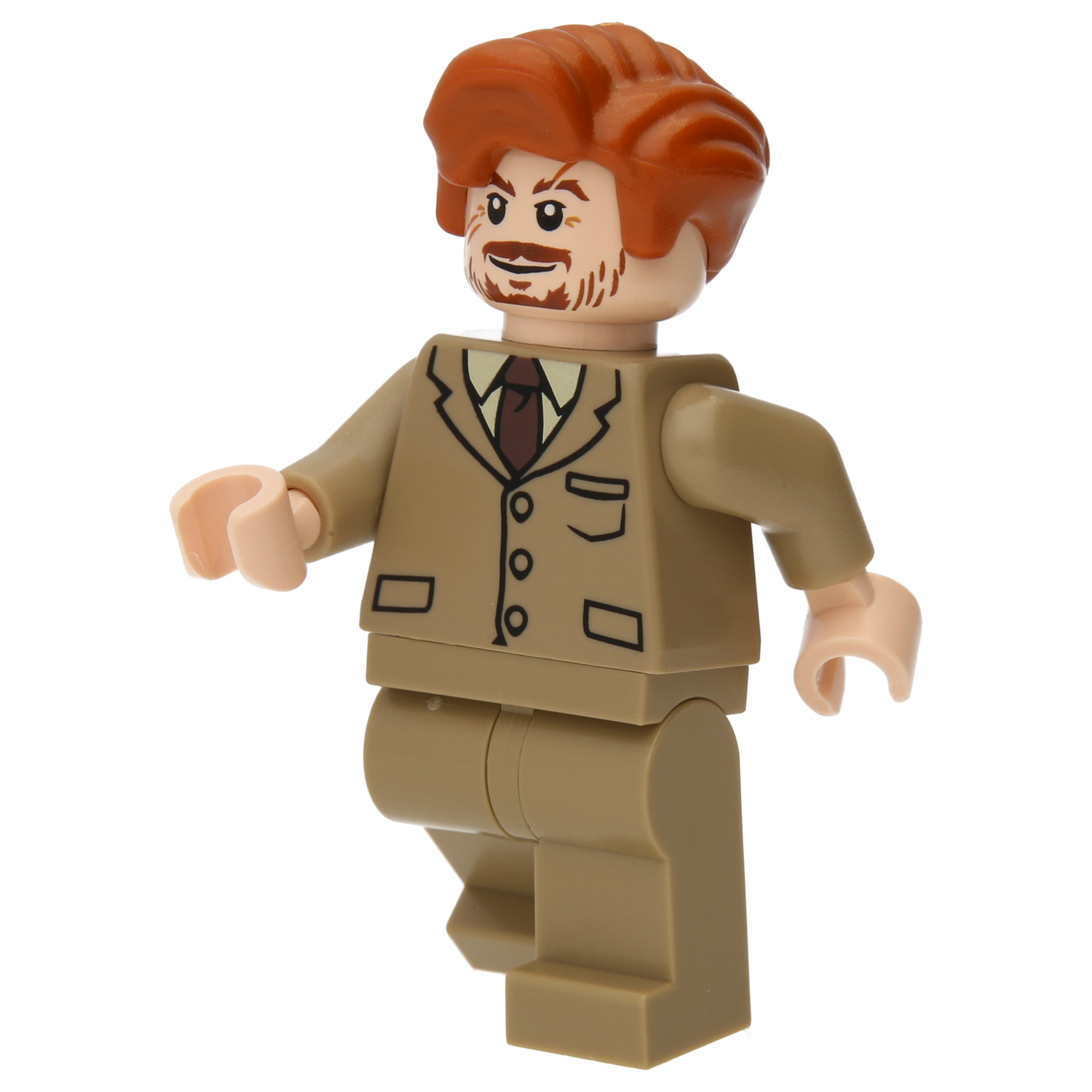 LEGO Harry Potter Minifigure - Remus Lupine (dark beige suit)