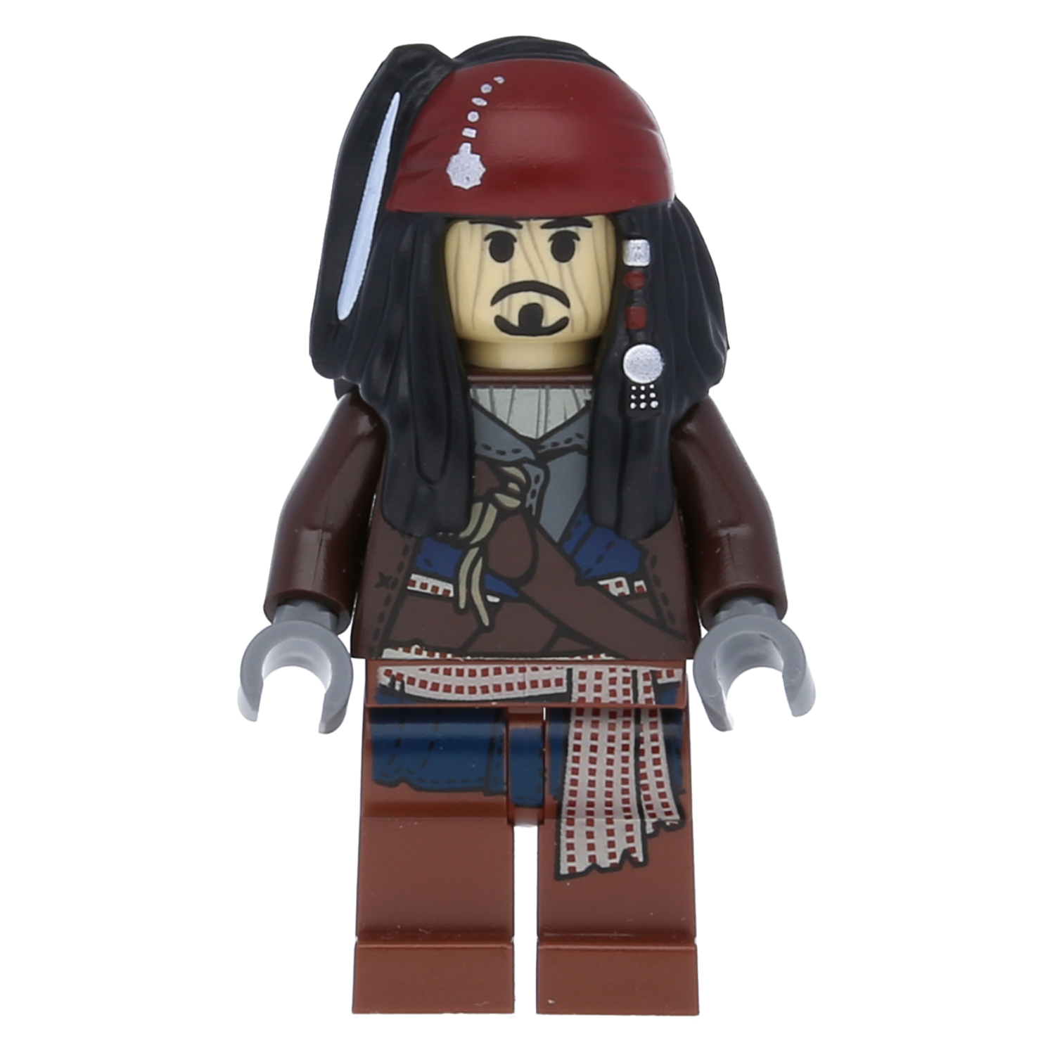 LEGO Minifigur Captain Jack Sparrow Voodoo – Fluch der Karibik (poc029) – neu
