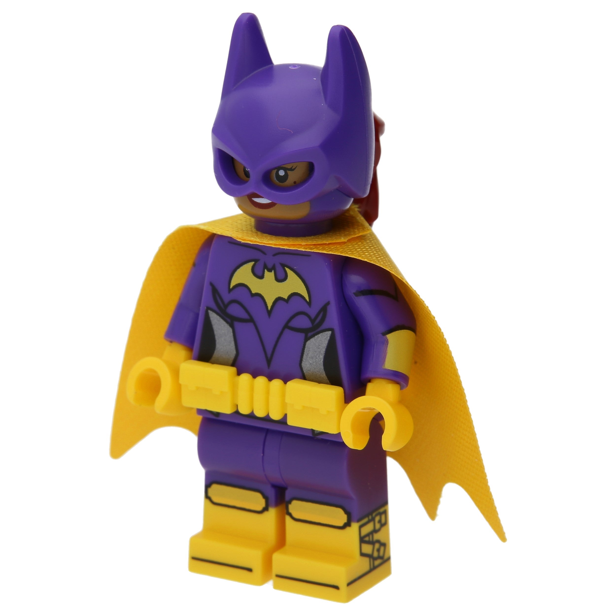 LEGO Minifigur Batgirl mit einem gelben Cape und 2 Gesichtern (sh0305) – neu
