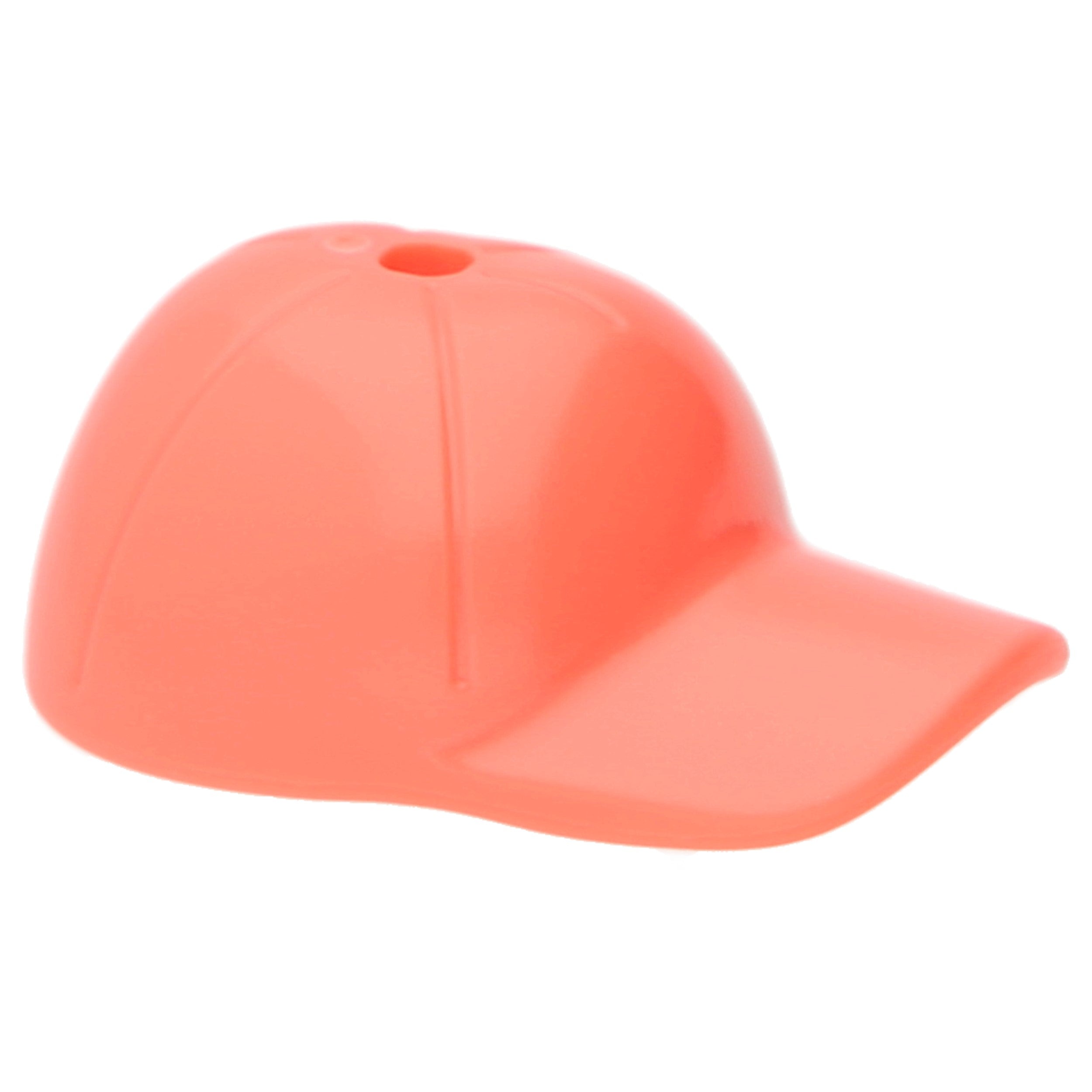 LEGO Minifigures Hats - Cap with short curved peak, seams and opening at the top