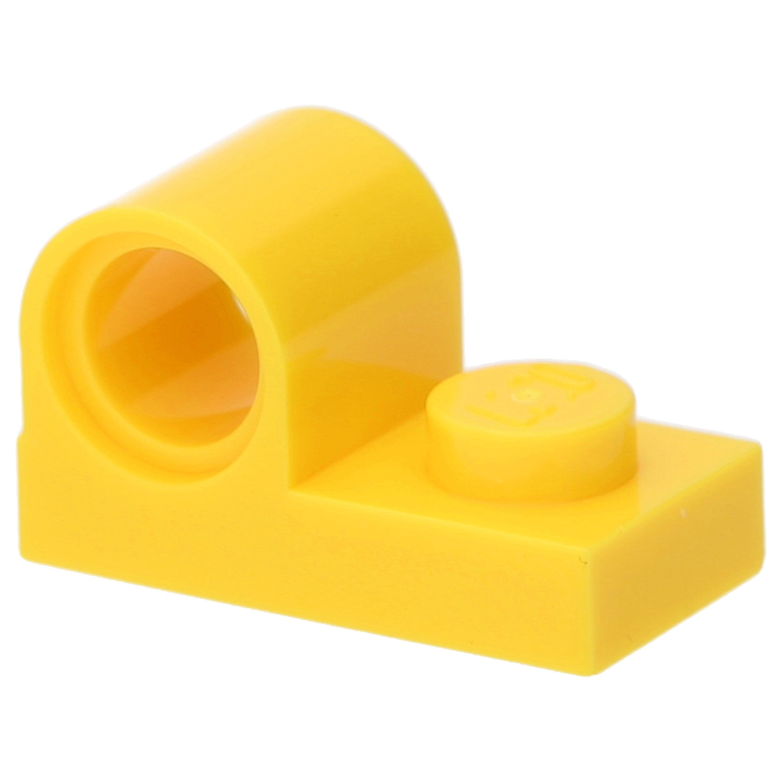 LEGO Plates (modified) - 1 x 2 with pin opening at top