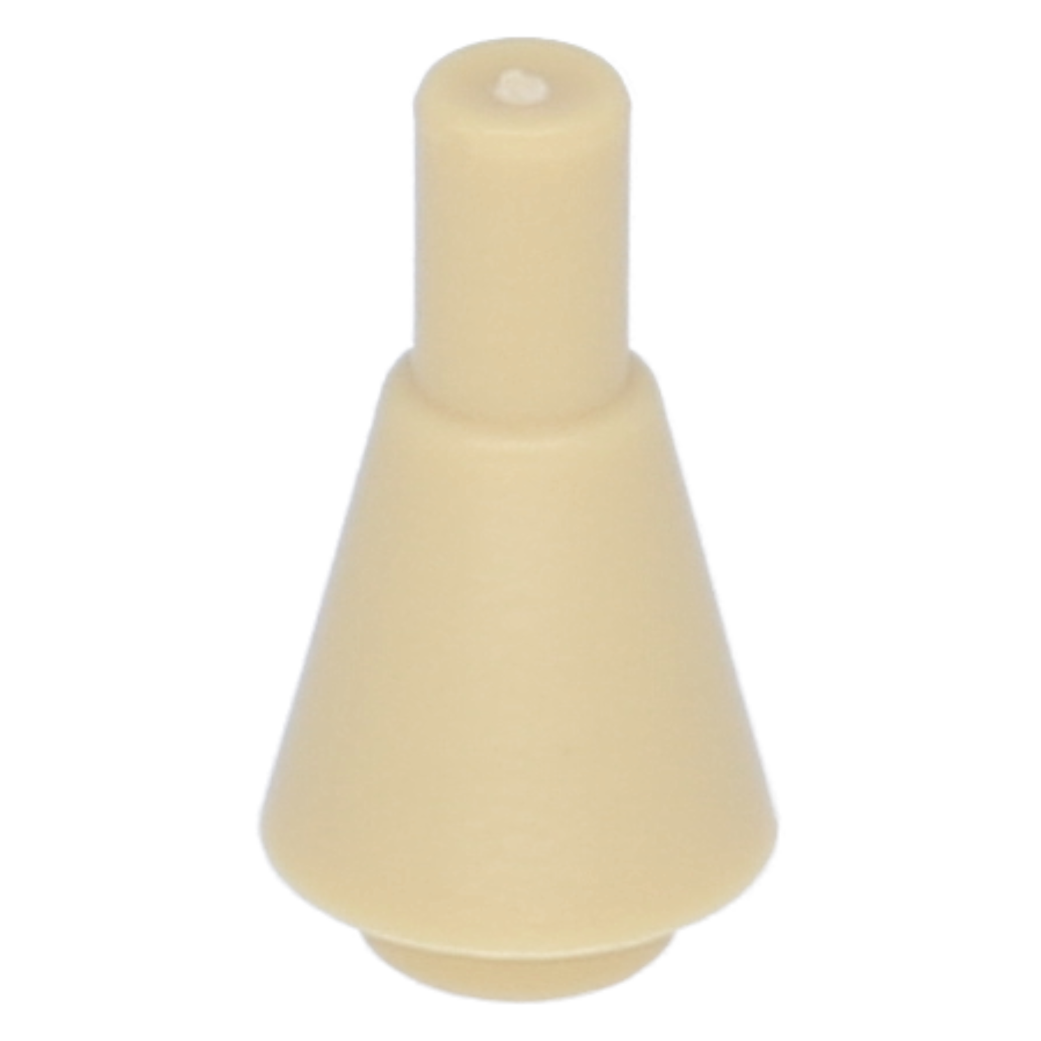 LEGO Bricks (cone) - 1 x 1 with rod (inverted)