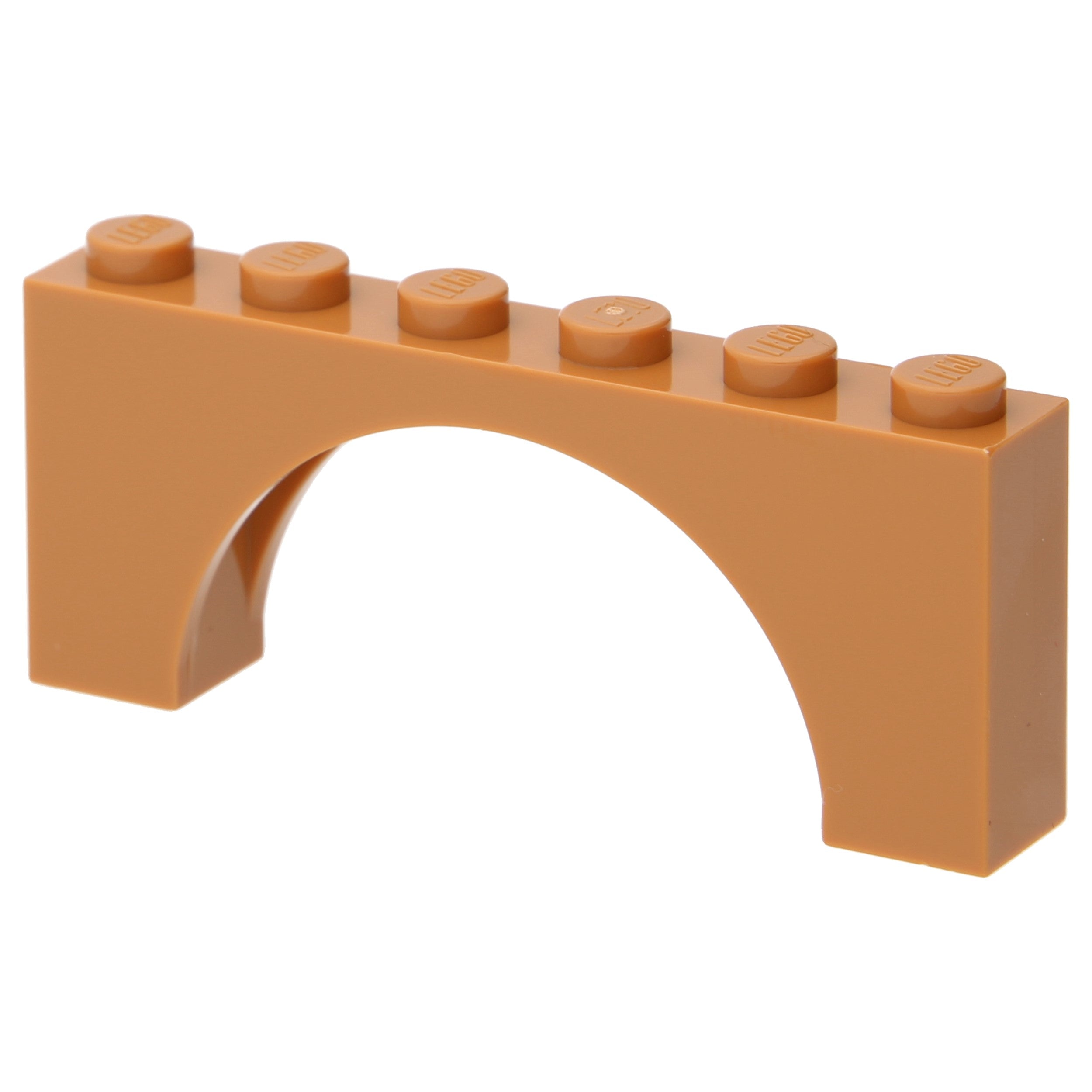 LEGO Arch Bricks - 1 x 6 x 2 (medium thickness at top)