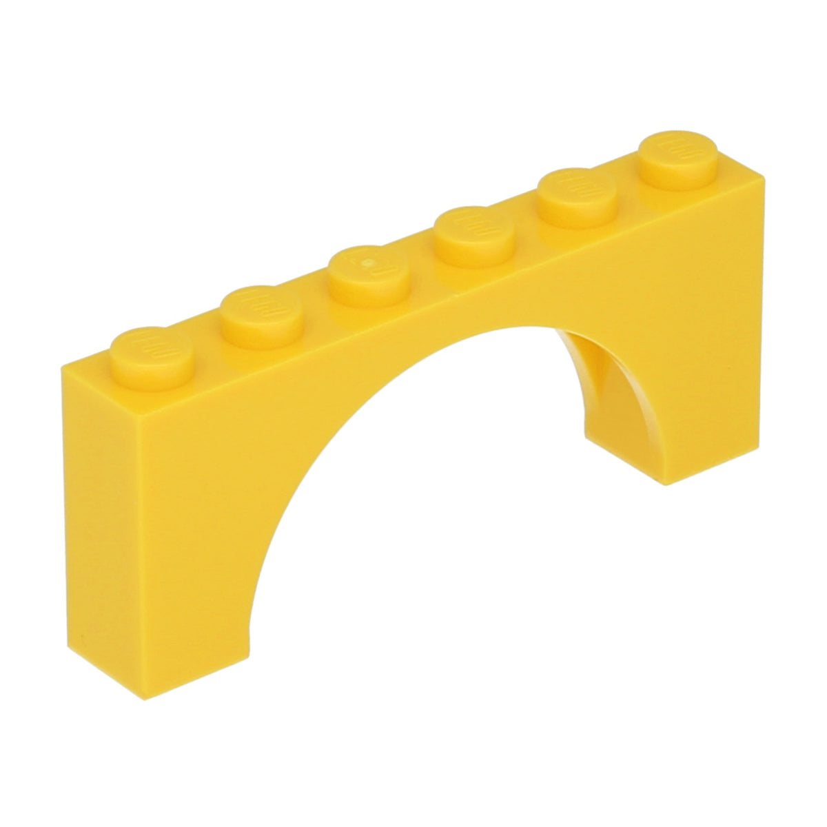 LEGO Bogensteine - 1 x 6 x 2 (mittlere Dicke oben)