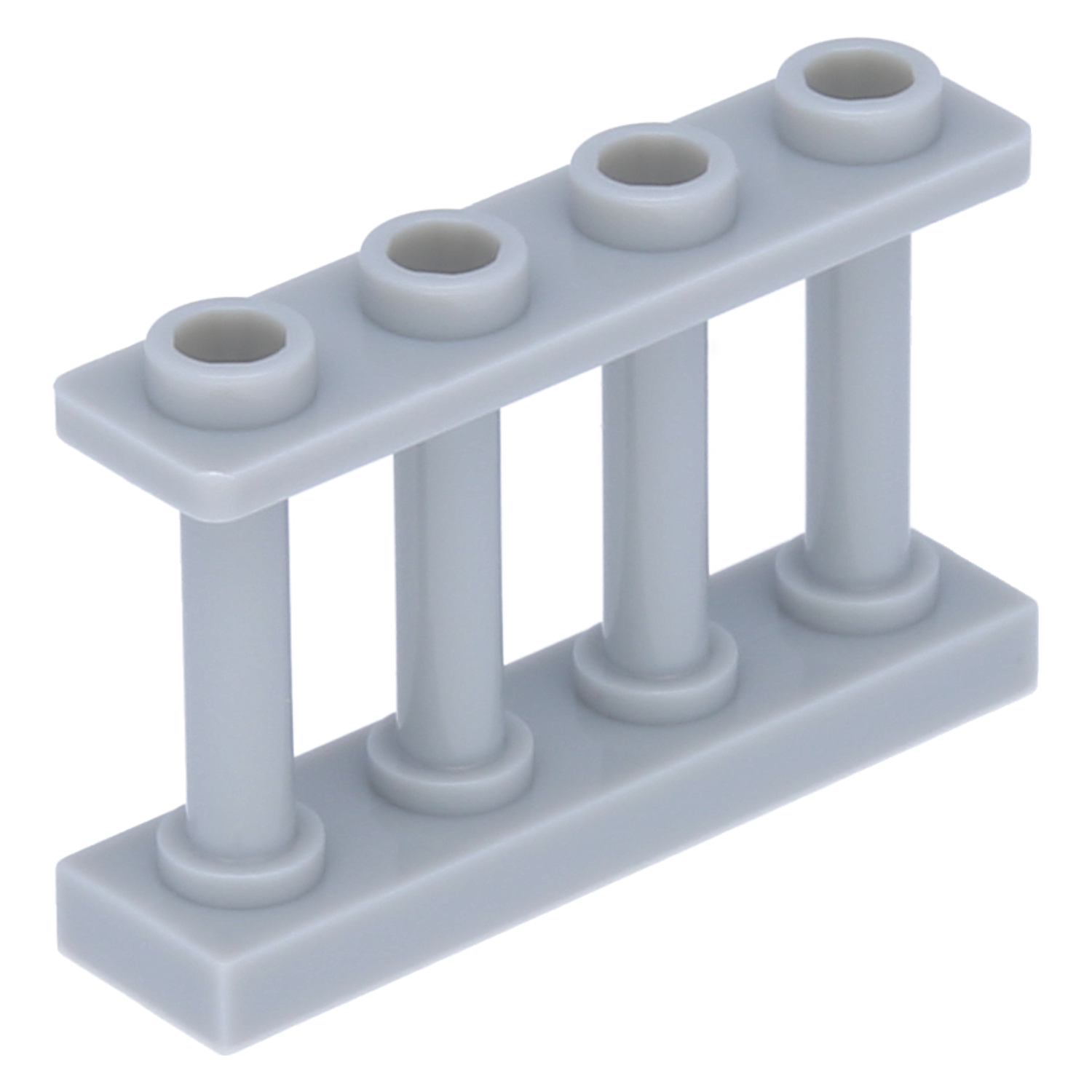 LEGO Fences – 1 x 4 x 2 with spindles and 4 studs