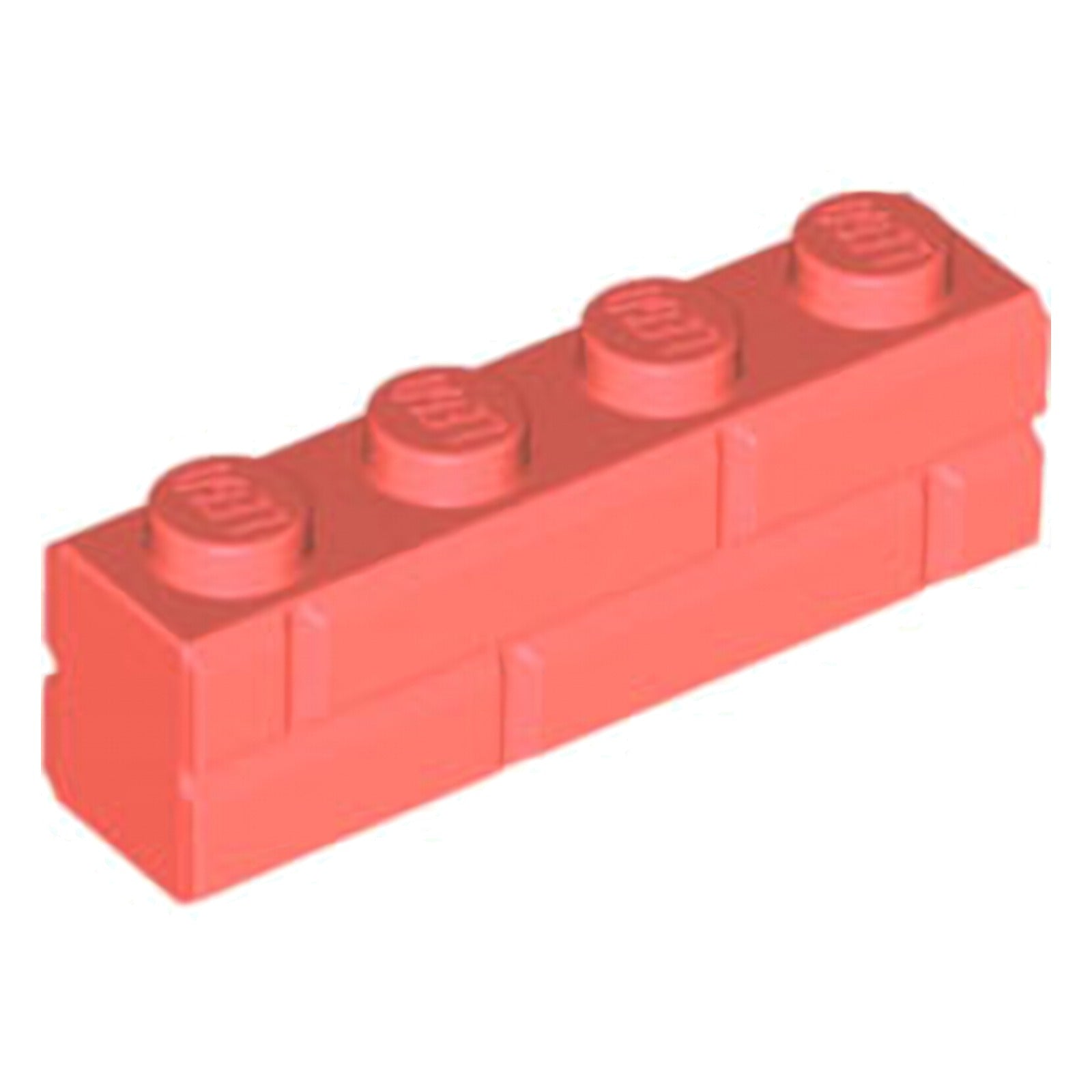 LEGO Stein modifiziert 1 x 4 mit Mauerwerk Profile (Stein Profile) (15533)