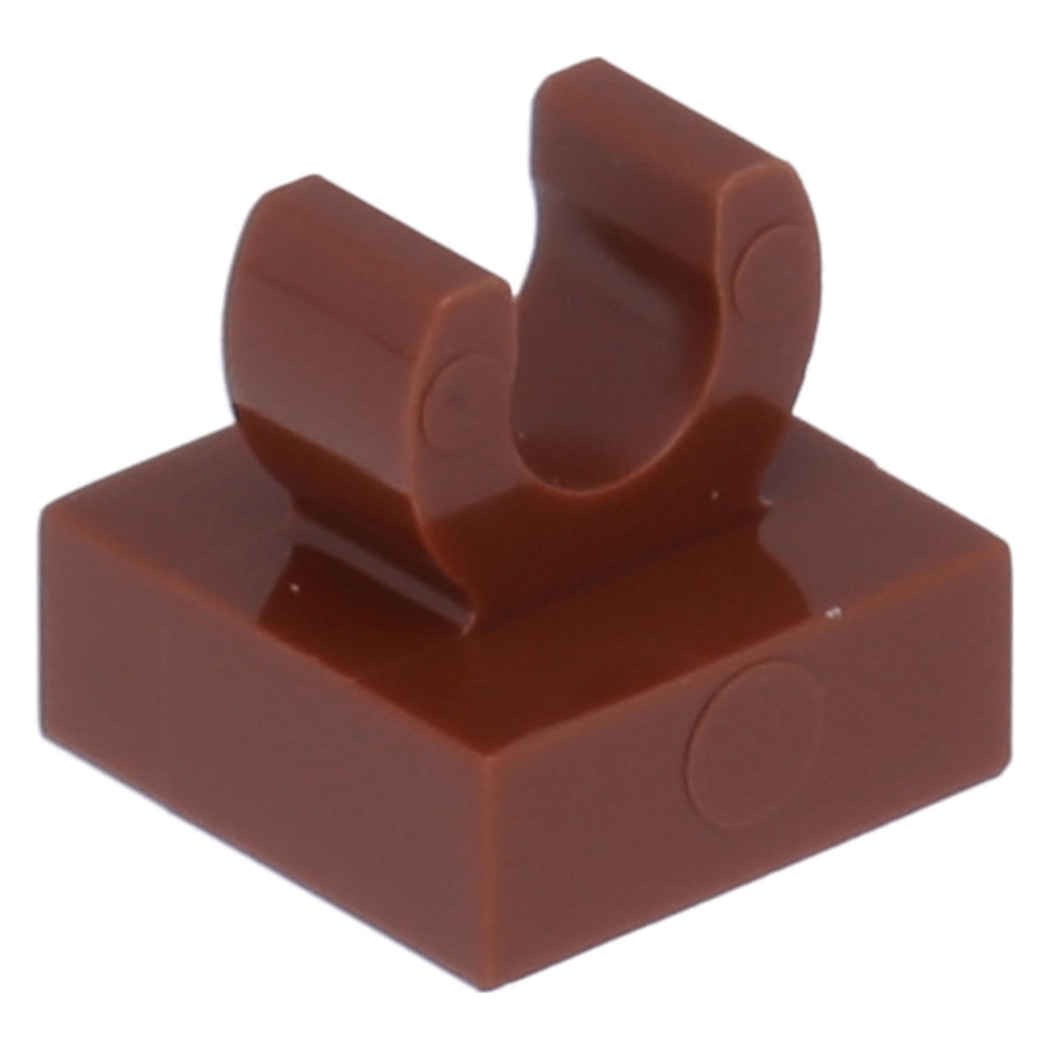 LEGO Tile (modified) - 1 x 1 with open O-clip