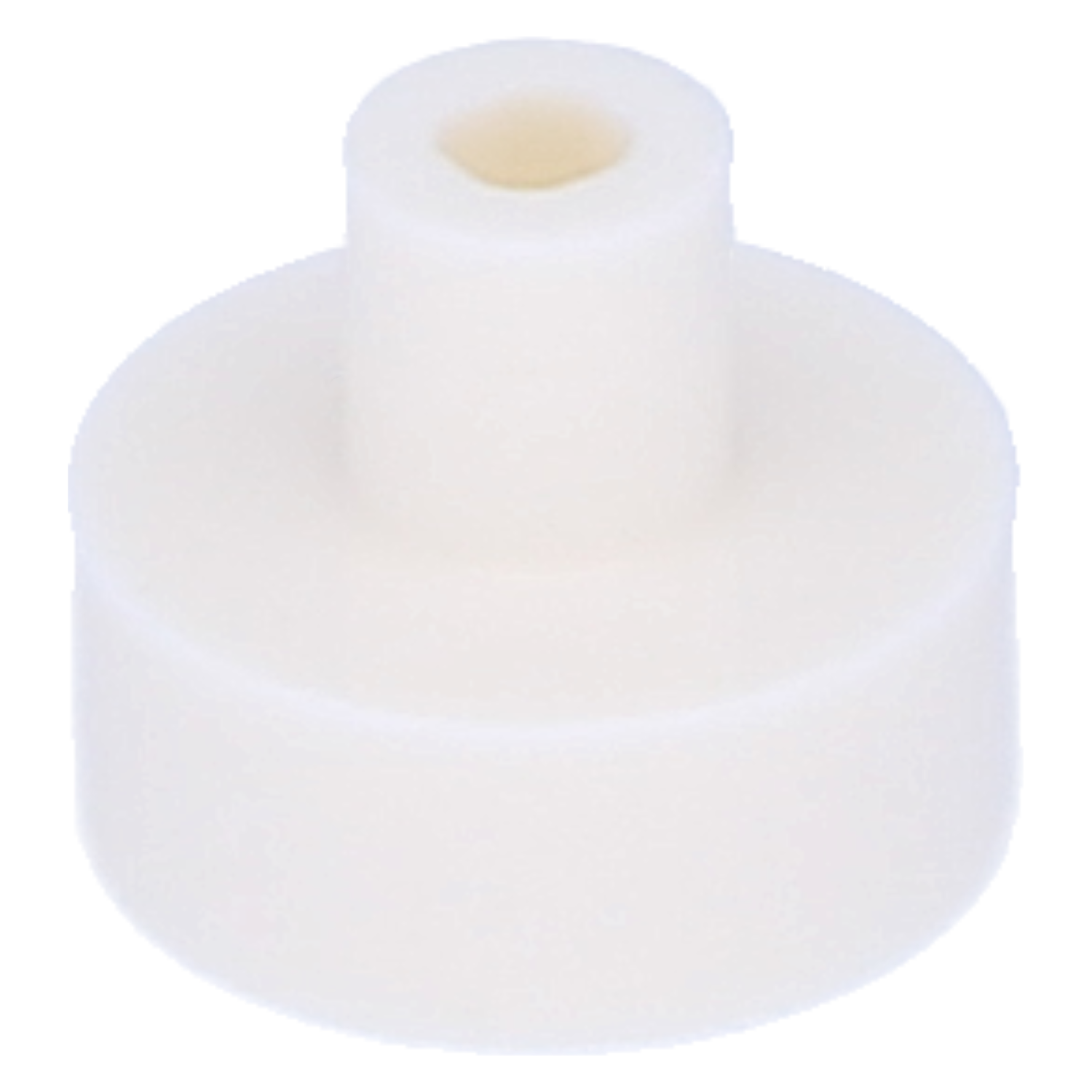 LEGO Tiles (modified) - 1 x 1 round with rod and pin holder