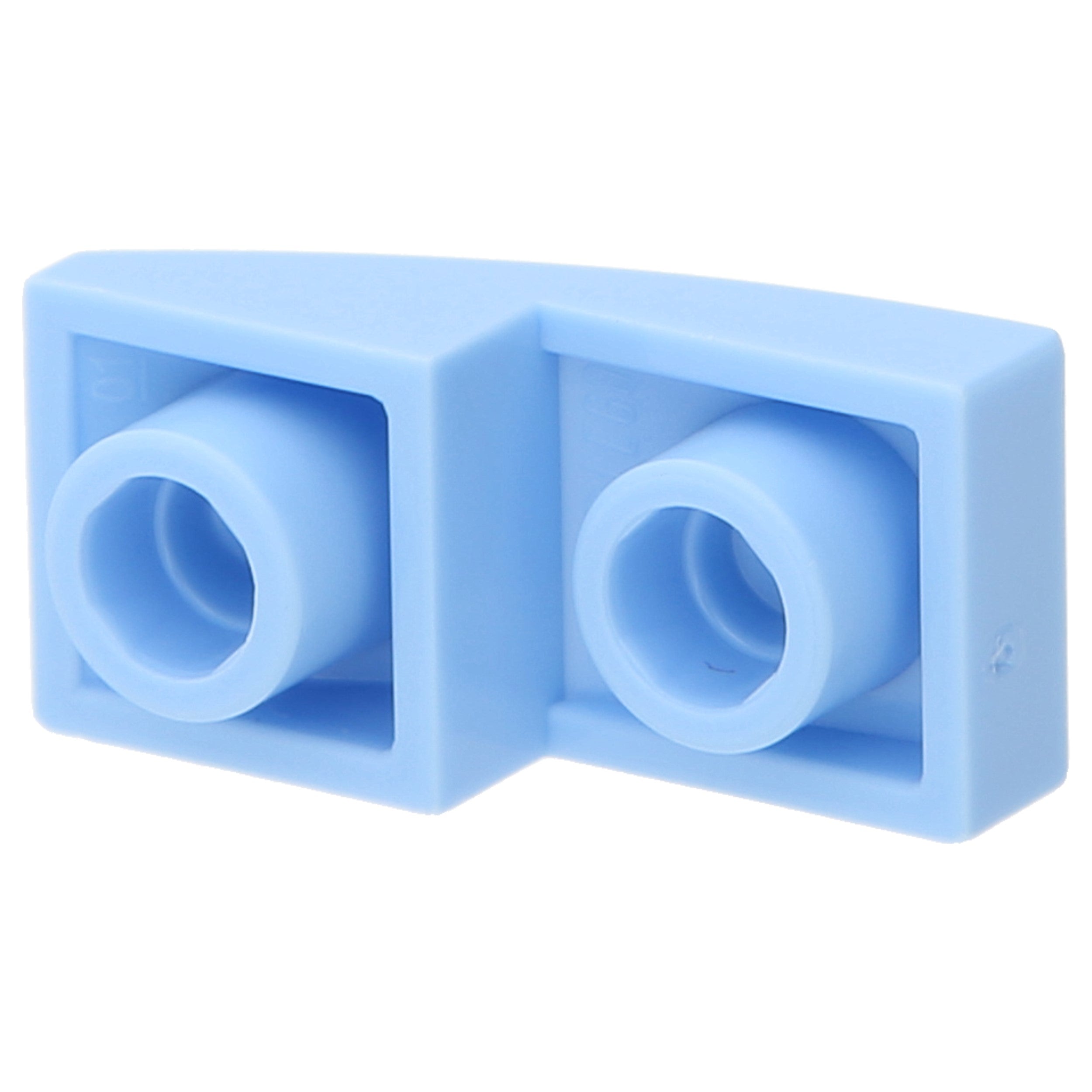LEGO Slopes (modified) - 2 x 1 x 2/3 (inverted, curved)