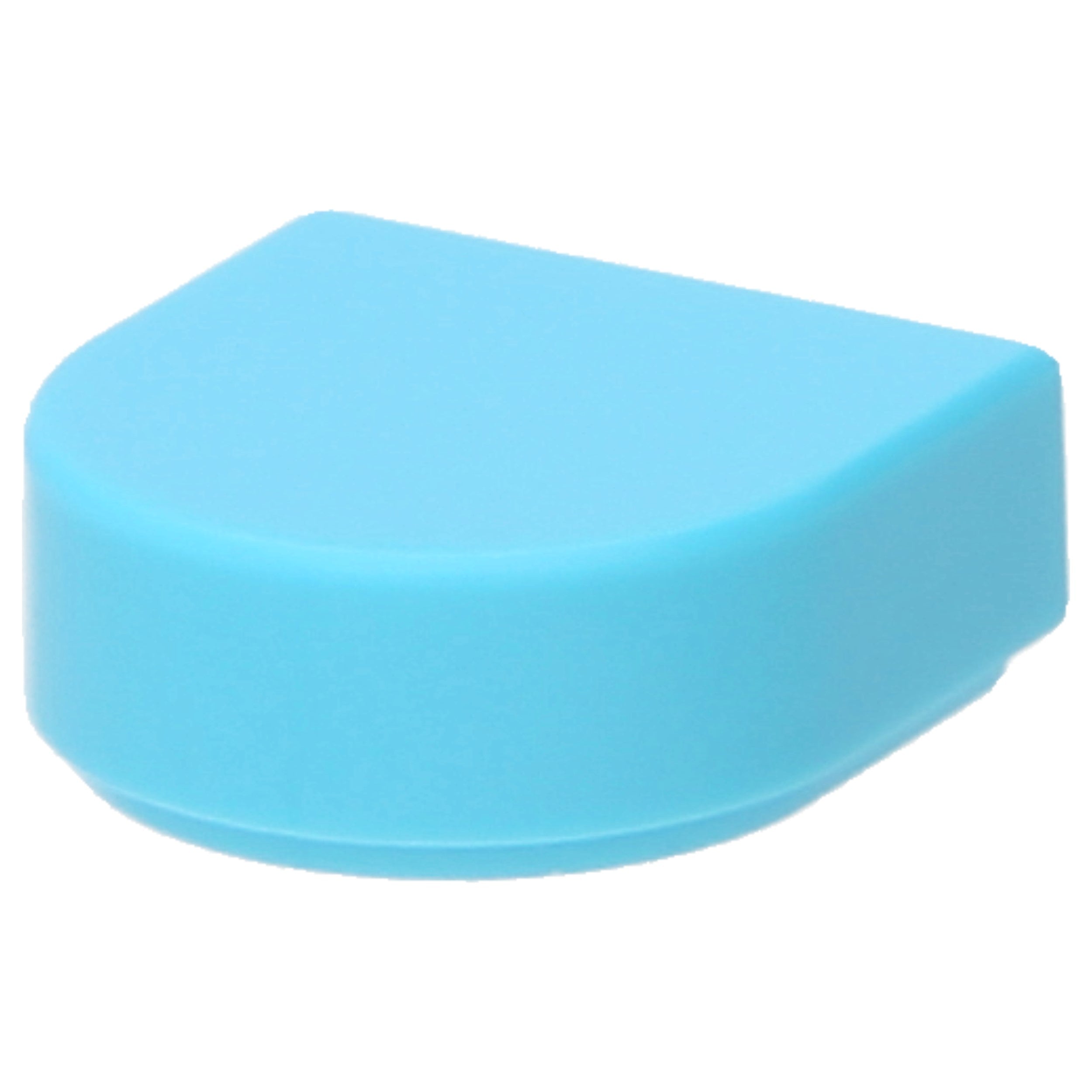 LEGO Tiles (modified) - 1 x 1 semicircle (round, extended)