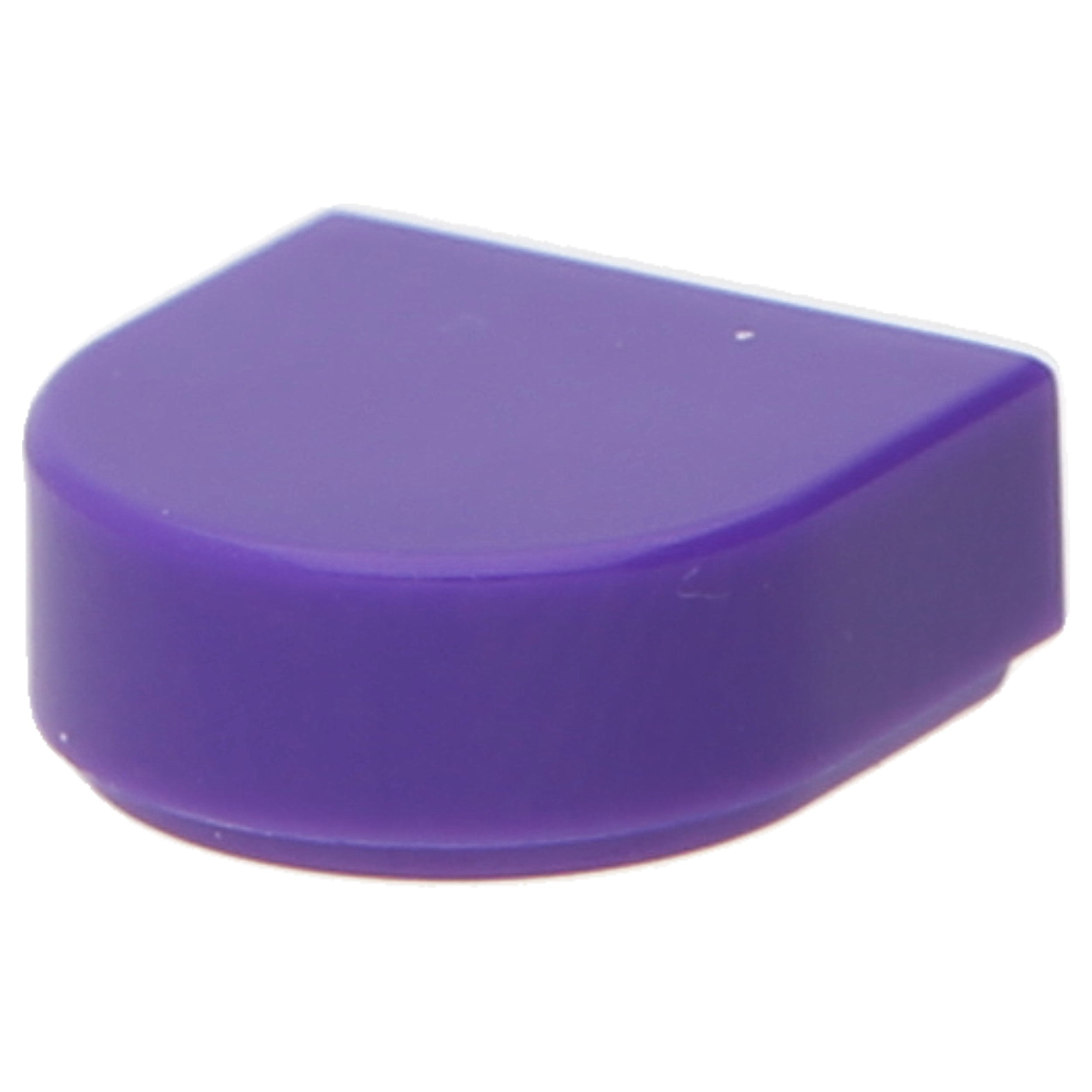LEGO Tiles (modified) - 1 x 1 semicircle (round, extended)