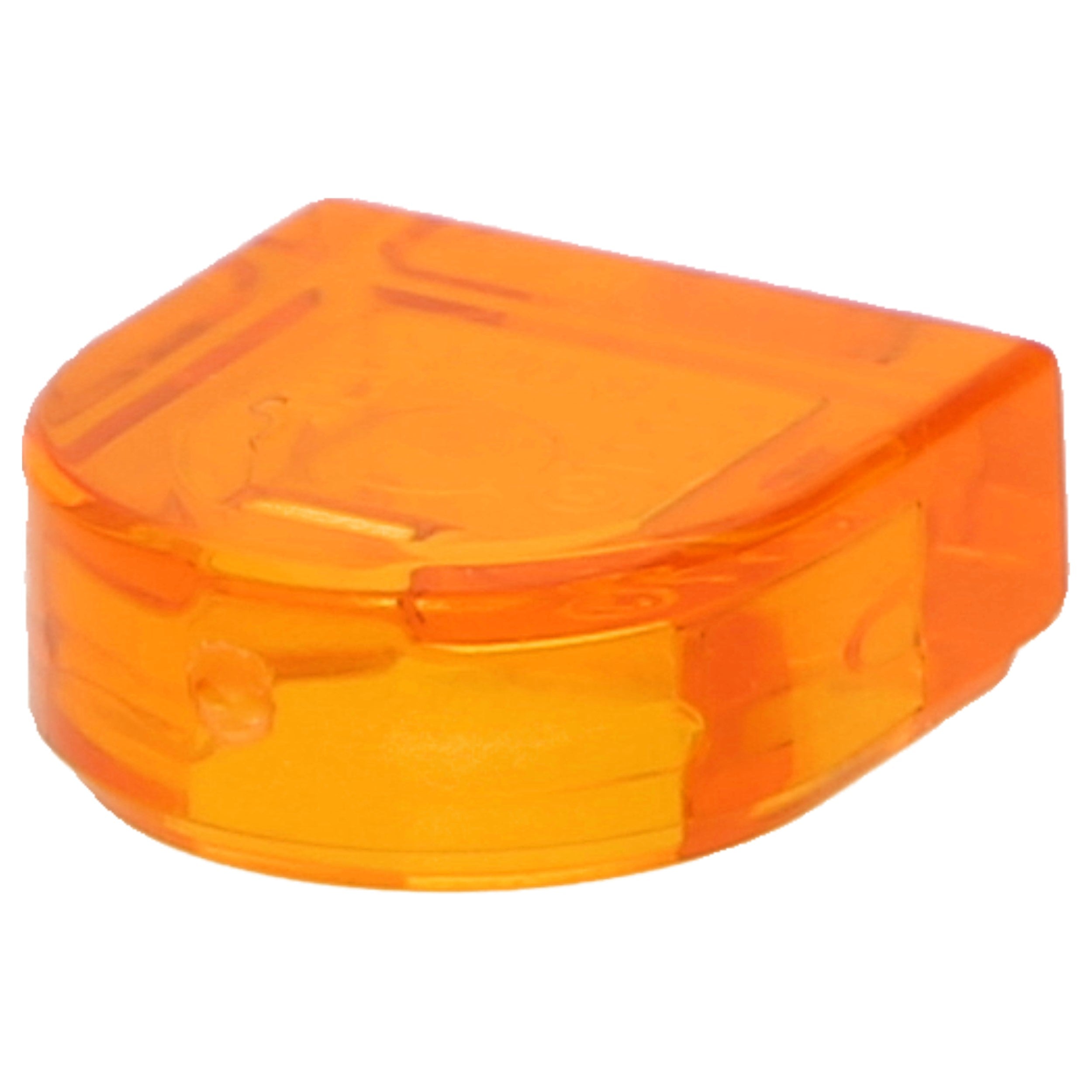LEGO Tiles (modified) - 1 x 1 semicircle (round, extended)
