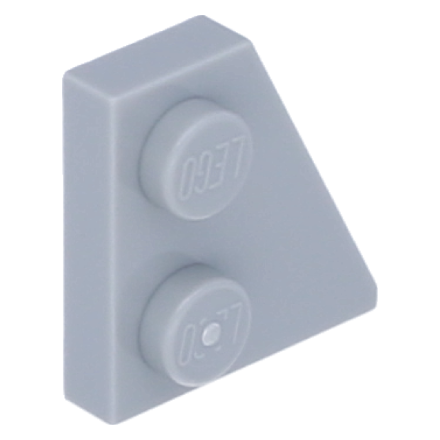 LEGO Plates (modified) - Plate 2 x 2 Right (27 degrees)