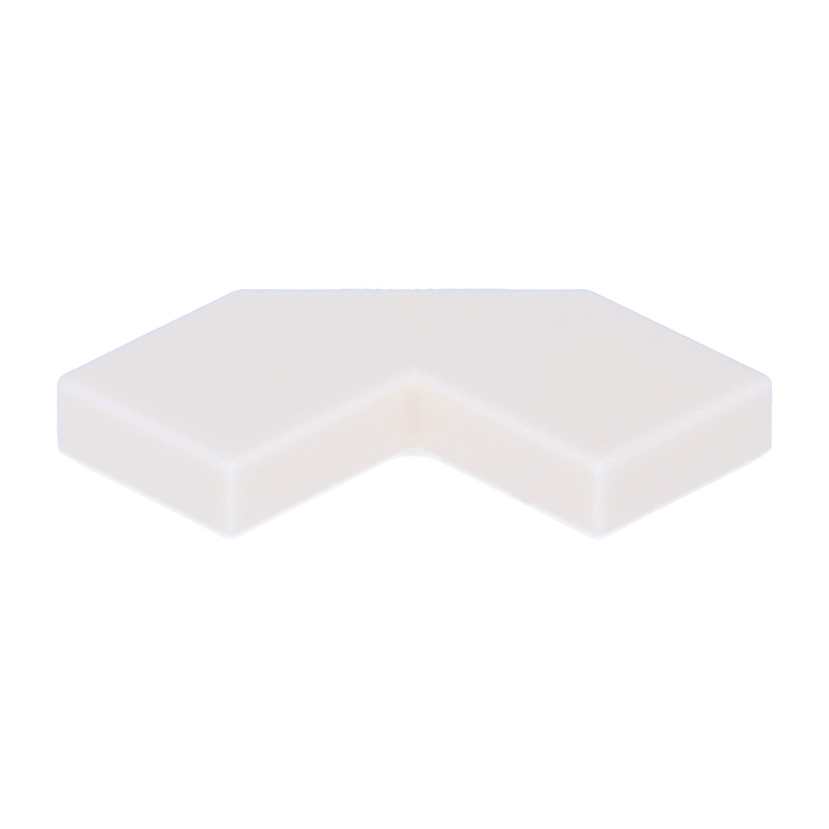 LEGO Tiles (modified) - Modified Facet 2 x 2 (with cutout)