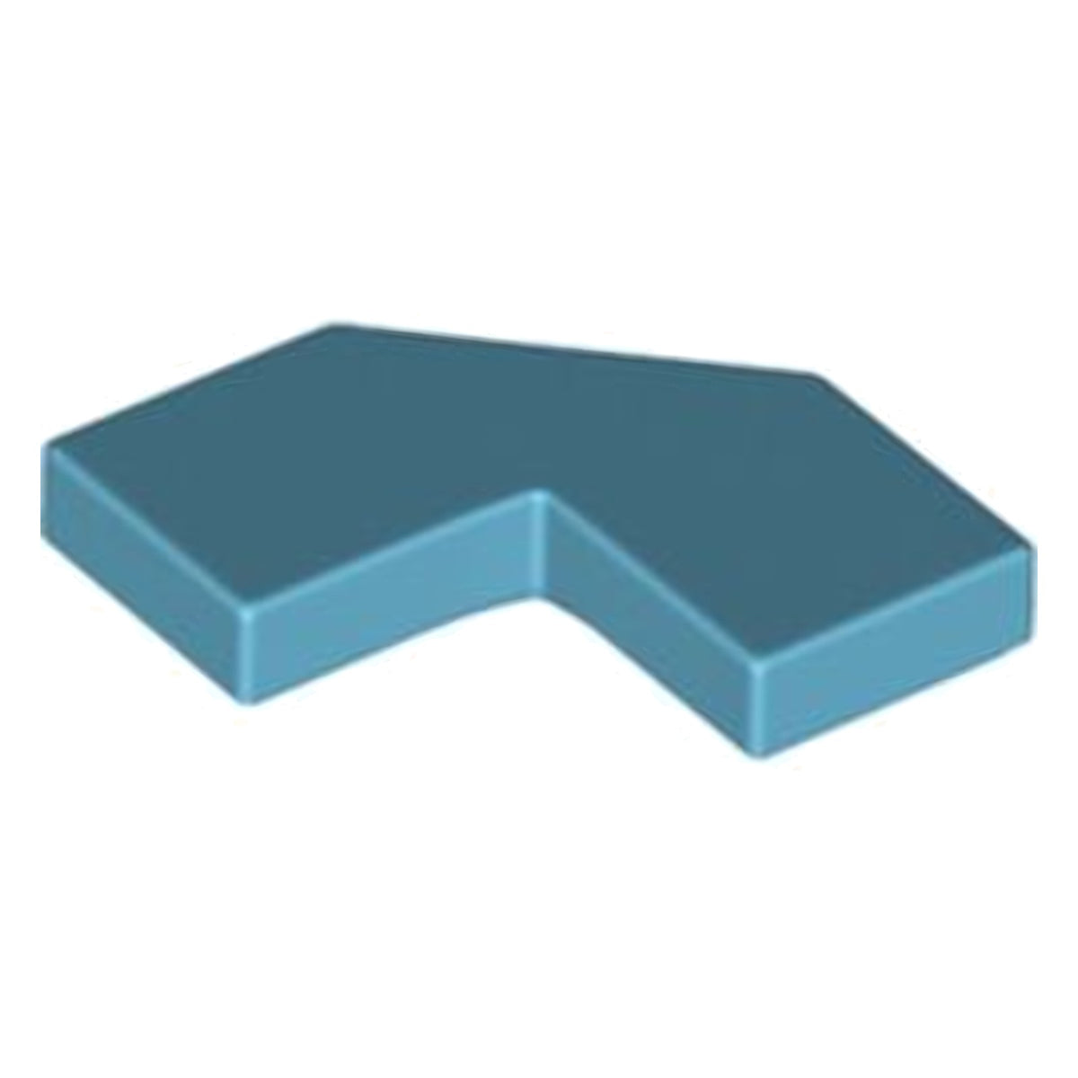 LEGO Tiles (modified) - Modified Facet 2 x 2 (with cutout)