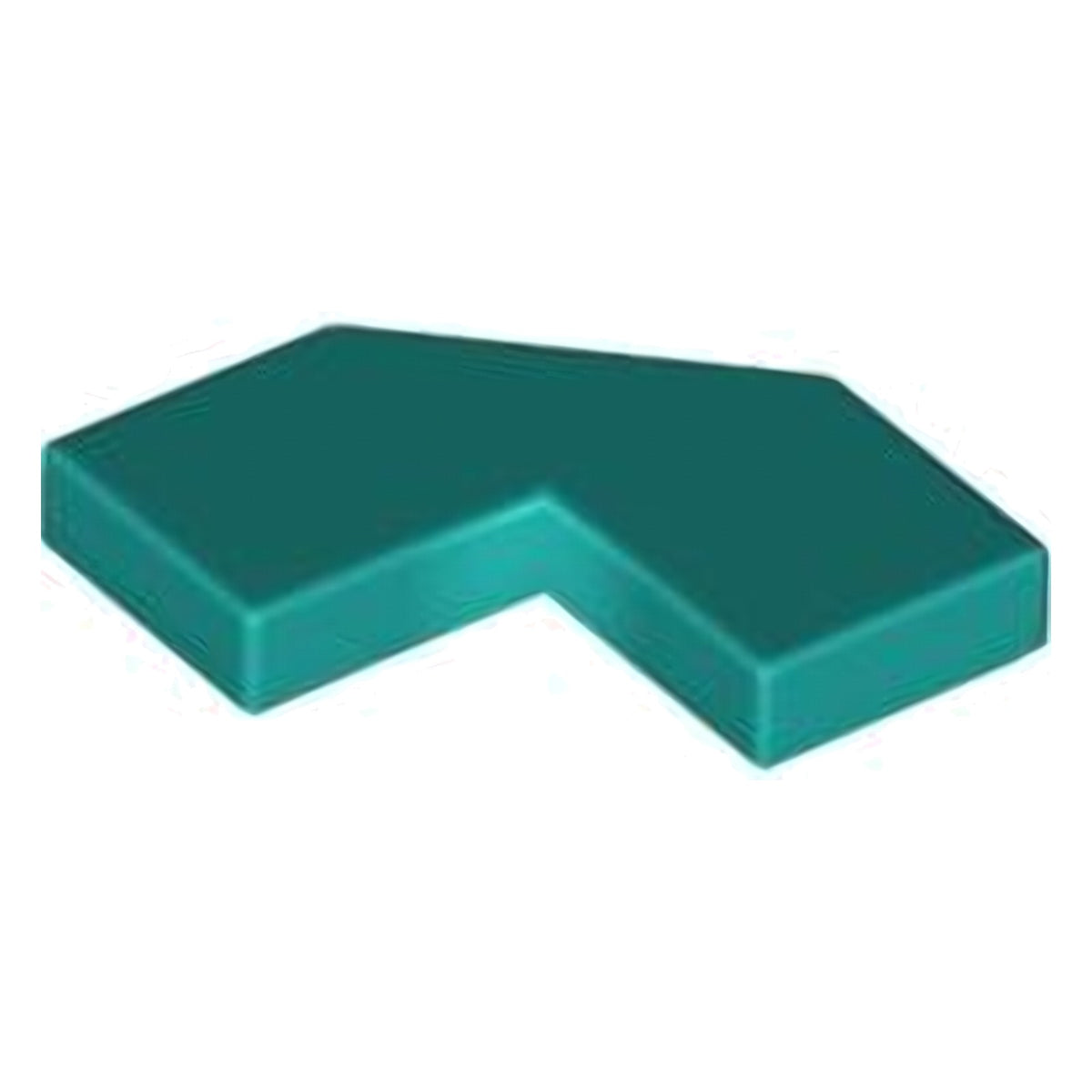 LEGO Tiles (modified) - Modified Facet 2 x 2 (with cutout)