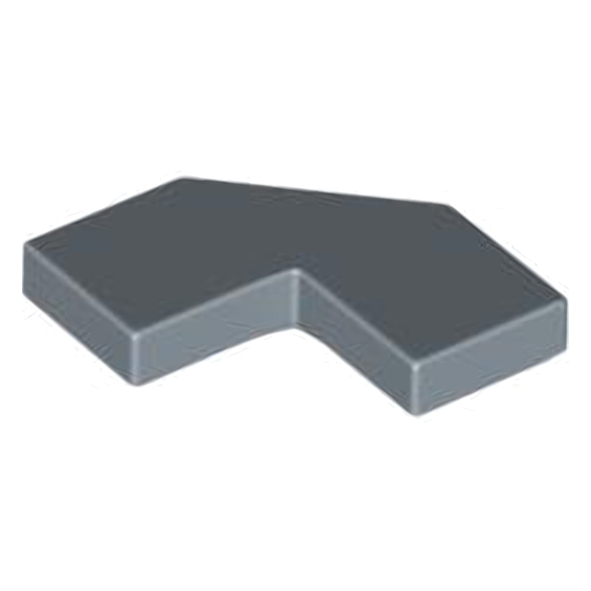 LEGO Tiles (modified) - Modified Facet 2 x 2 (with cutout)