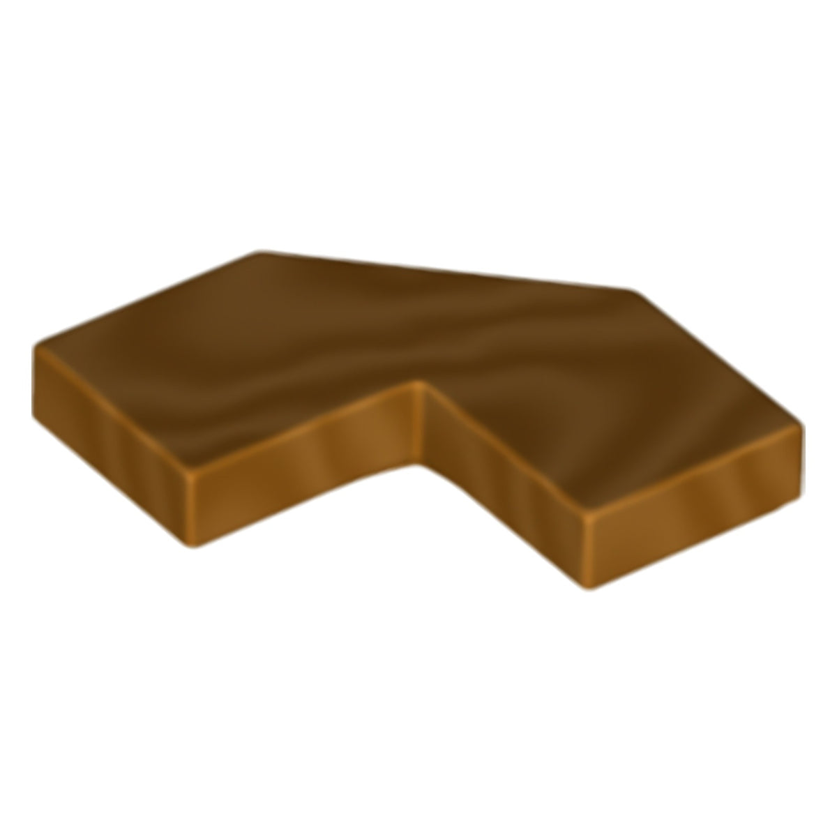 LEGO Tiles (modified) - Modified Facet 2 x 2 (with cutout)
