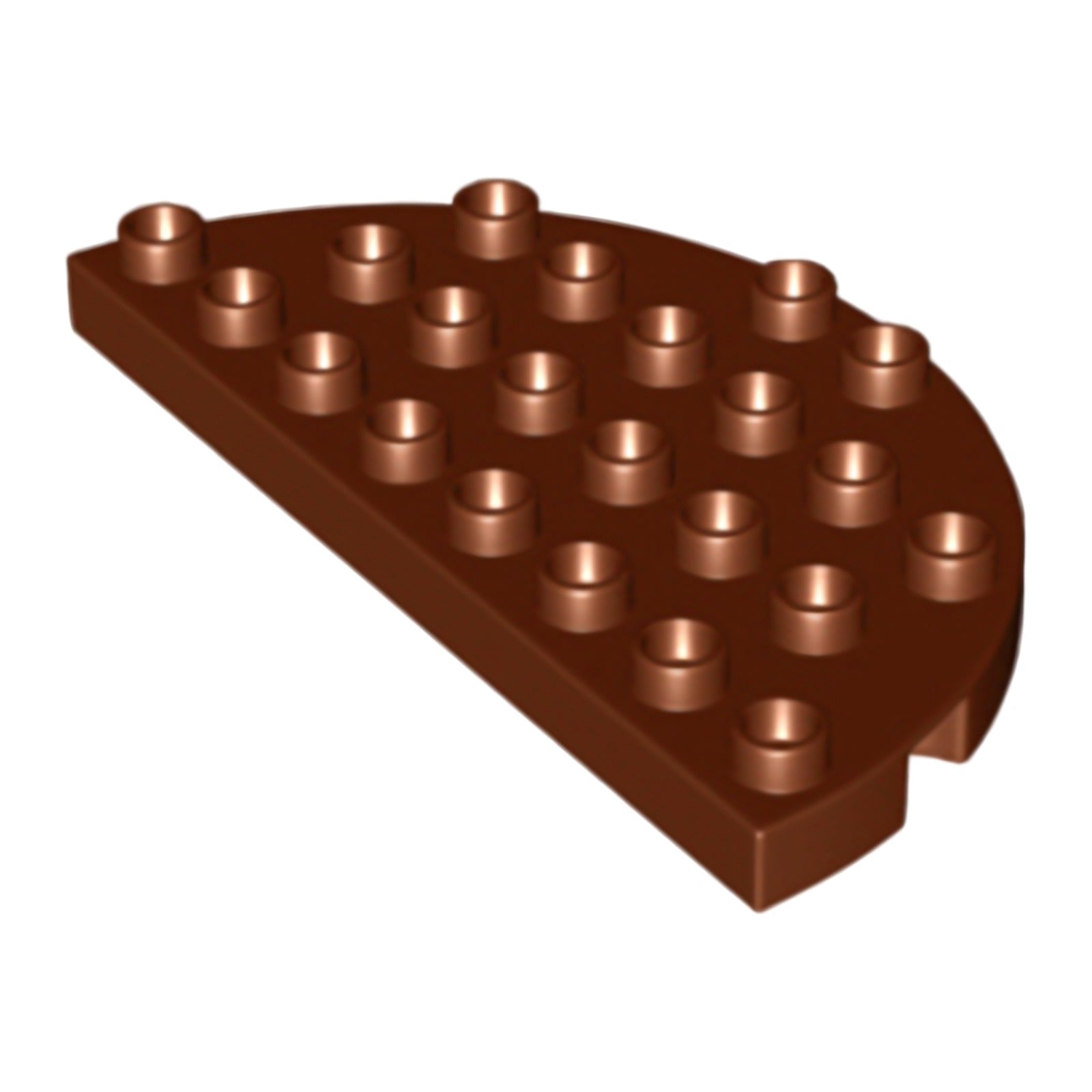 LEGO Duplo, Platte rund Ecke 4 x 8 doppelt (29304) – Farbe wählbar – 4 Farben