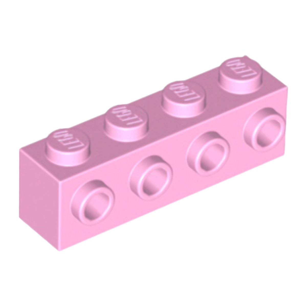 LEGO  Steine (modifiziert) - 1 x 4 mit  Noppen an der Seite