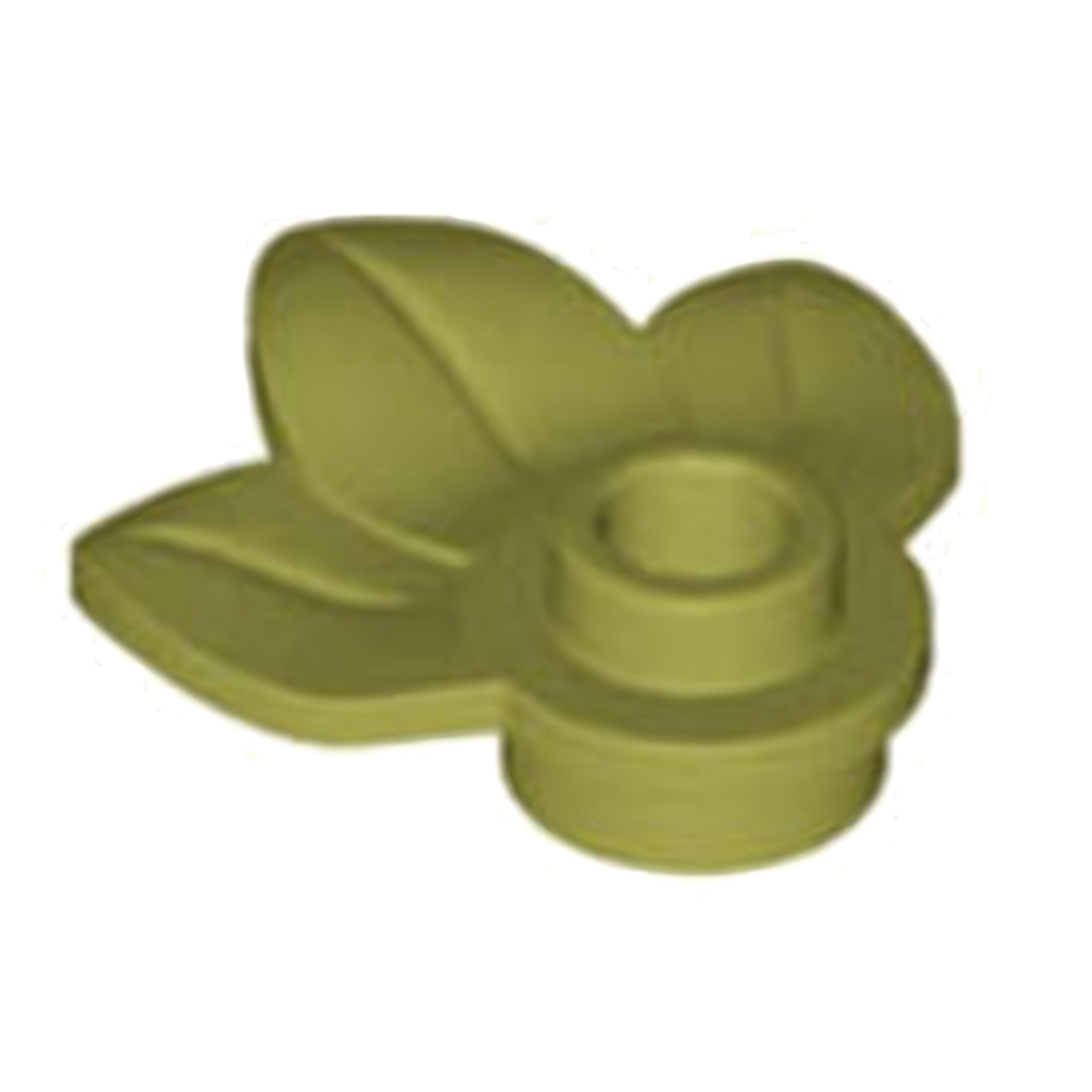 LEGO Pflanze Rundplatte 1 x 1 mit 3 Blätter (32607) – Farbe wählbar – 24 Farben