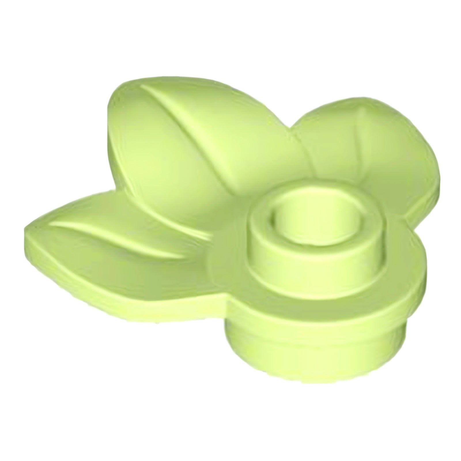 LEGO Pflanze Rundplatte 1 x 1 mit 3 Blätter (32607) – Farbe wählbar – 24 Farben