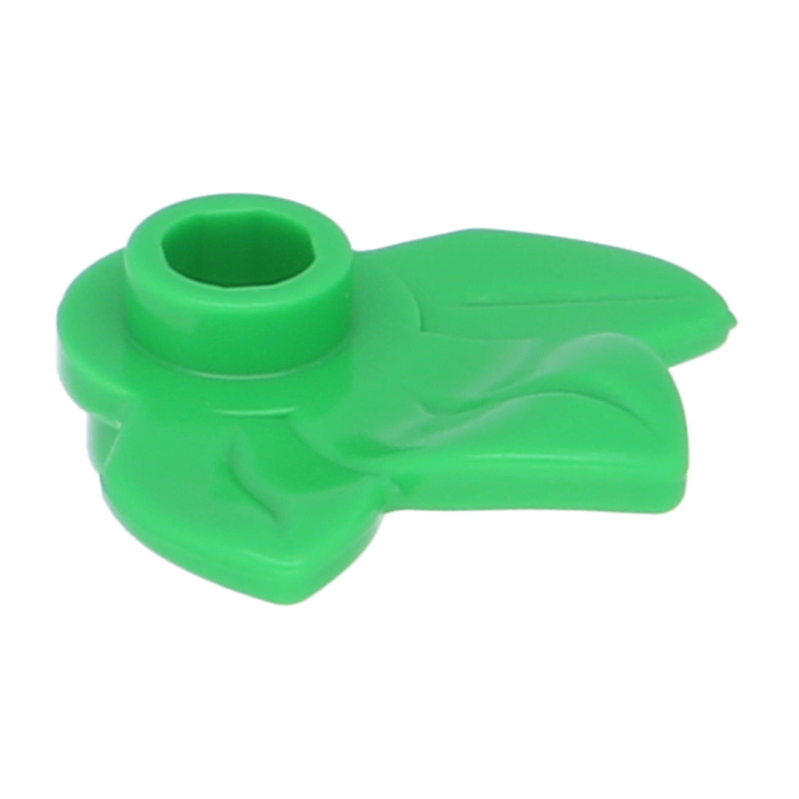 LEGO Pflanze Rundplatte 1 x 1 mit 3 Blätter (32607) – Farbe wählbar – 24 Farben