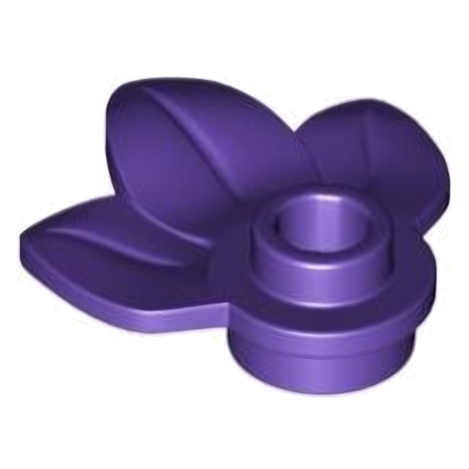 LEGO Pflanze Rundplatte 1 x 1 mit 3 Blätter (32607) – Farbe wählbar – 24 Farben